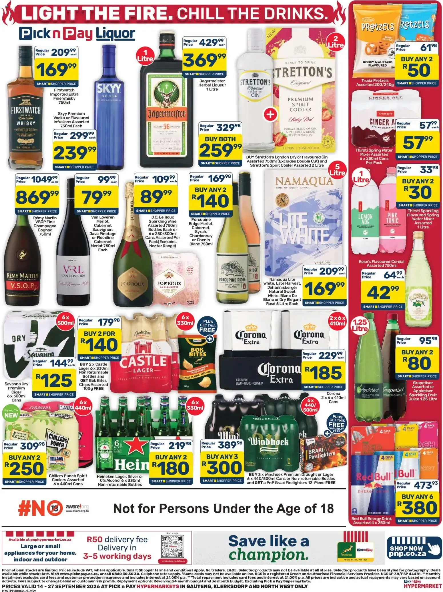 Pick n Pay Hypermarket - BIG on BRAAI, BIGGER on SAVINGS from 14 September to 27 September 2026 - Catalogue Page 4