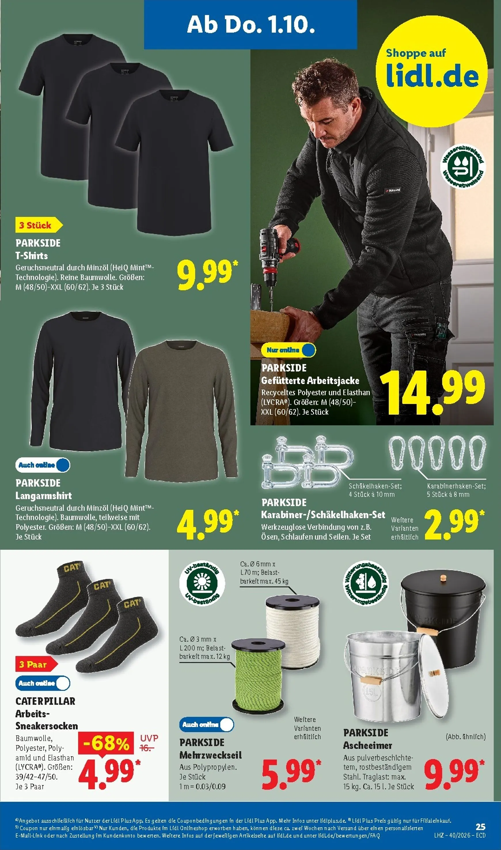 Lidl - Nonfood Prospekt nächste Woche – von Montag 28.09.2026 bis Freitag 02.10.2026 von 28. September bis 2. Oktober 2026 - Prospekt seite 17