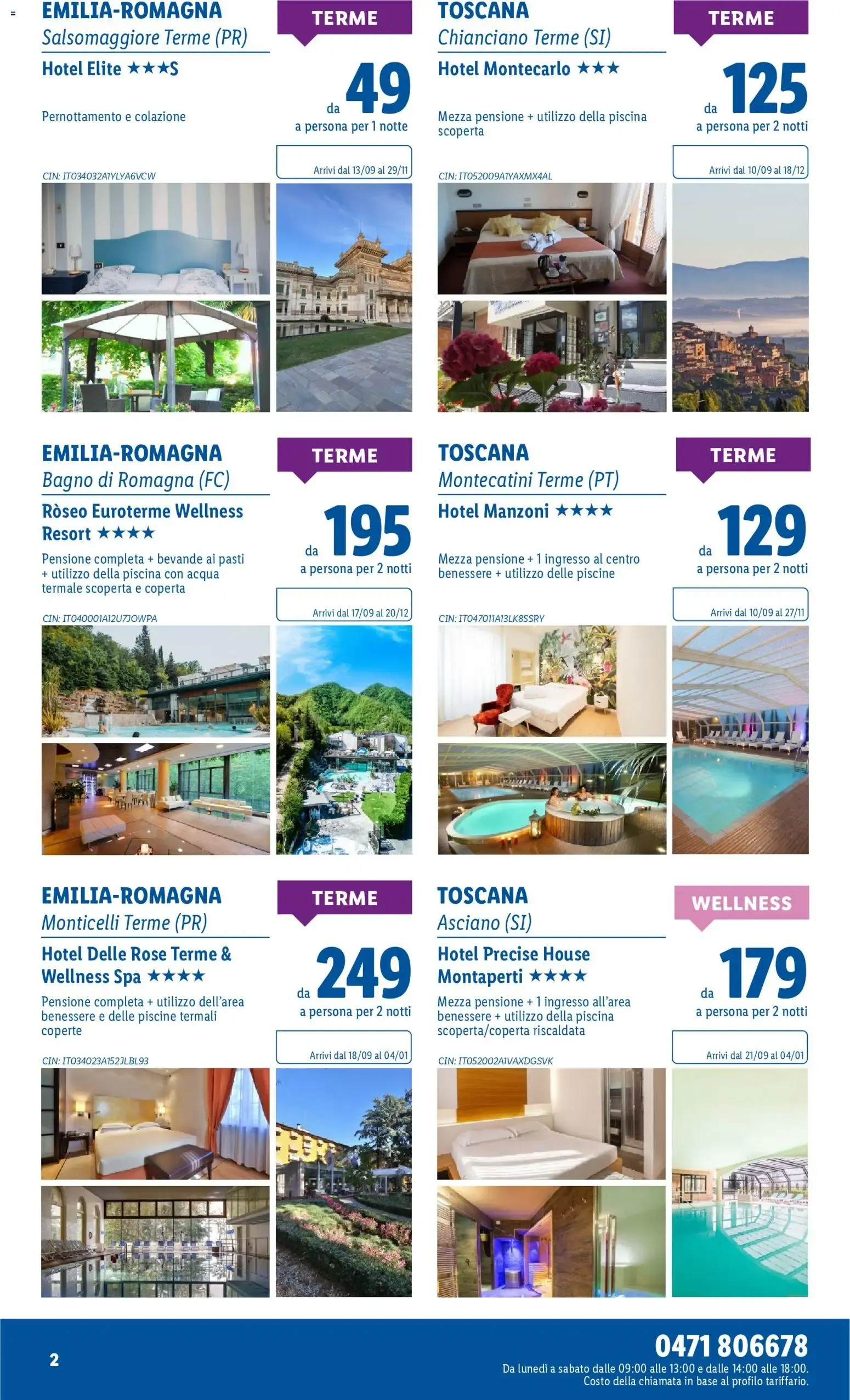 Lidl Viaggi: I Colori dell'Autunno da 7 settembre a 31 ottobre di 2026 - Pagina del volantino 2