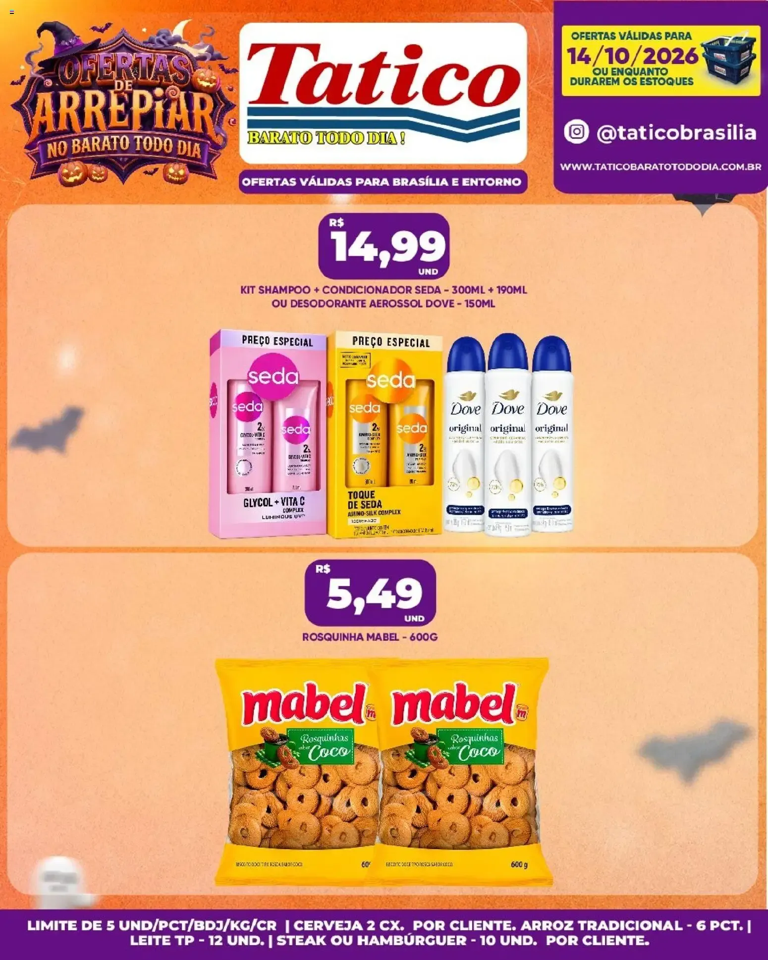 Encarte de Tatico ofertas do Dia de 14/10/2026 | Promoções Online 14 de outubro até 14 de outubro 2026 - Pagina 8