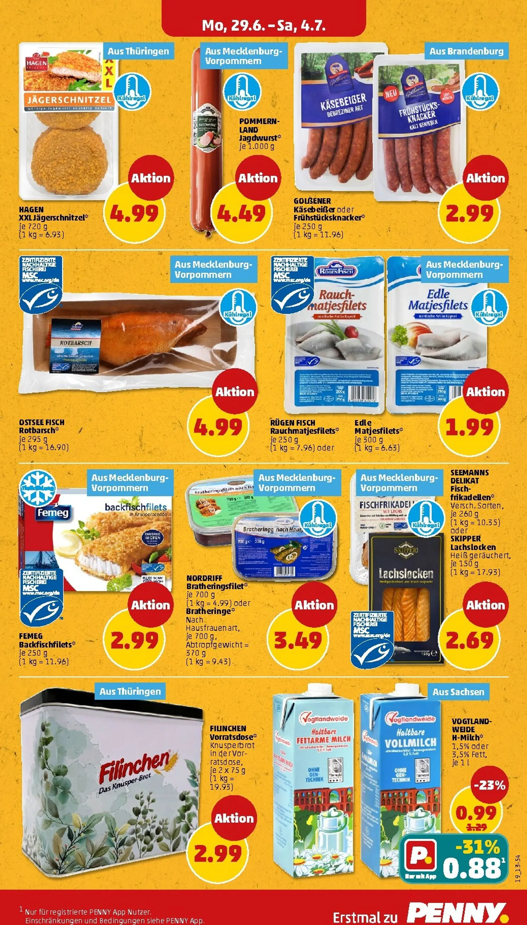 PENNY Prospekt – von Montag 29.06.2026 bis Samstag 04.07.2026 von 29. Juni bis 4. Juli 2026 - Prospekt seite 21
