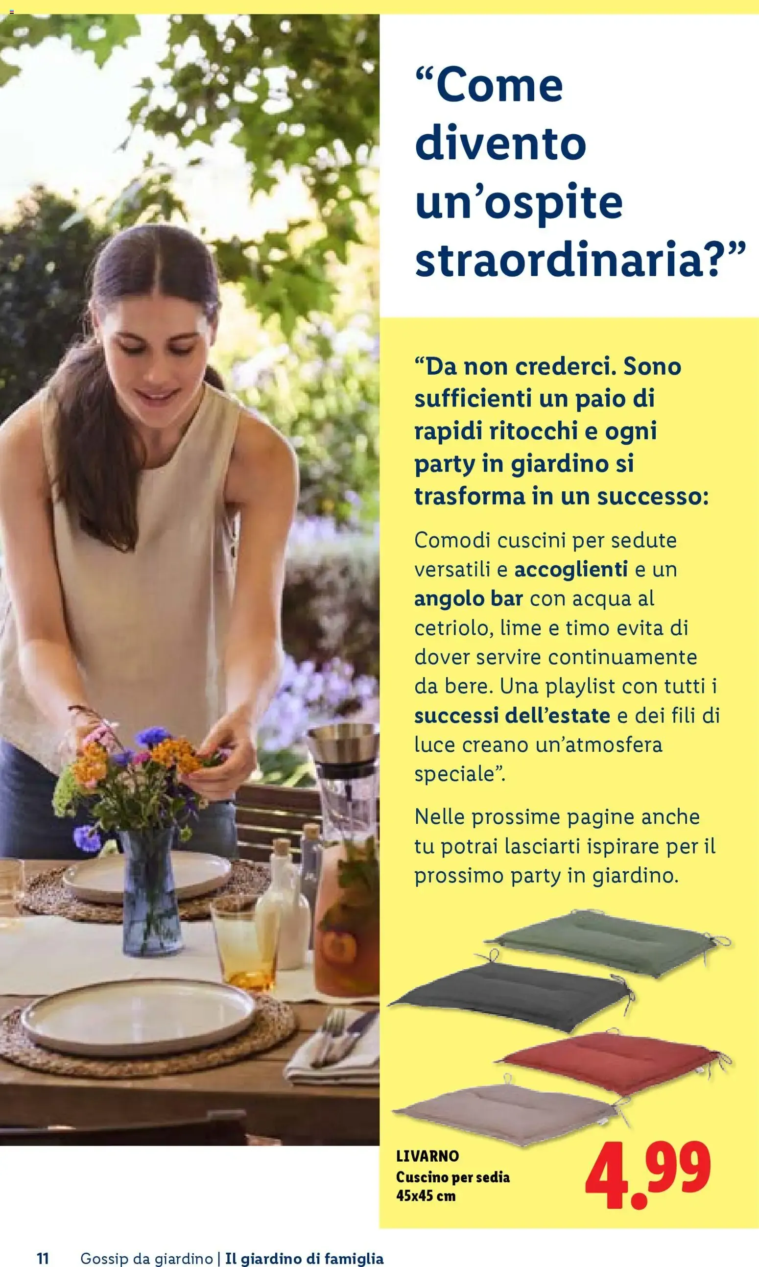 Vivi il tuo giardino - Rivista per il giardinaggio Primavera 2026 da 23 aprile a 1 luglio di 2026 - Pagina del volantino 11
