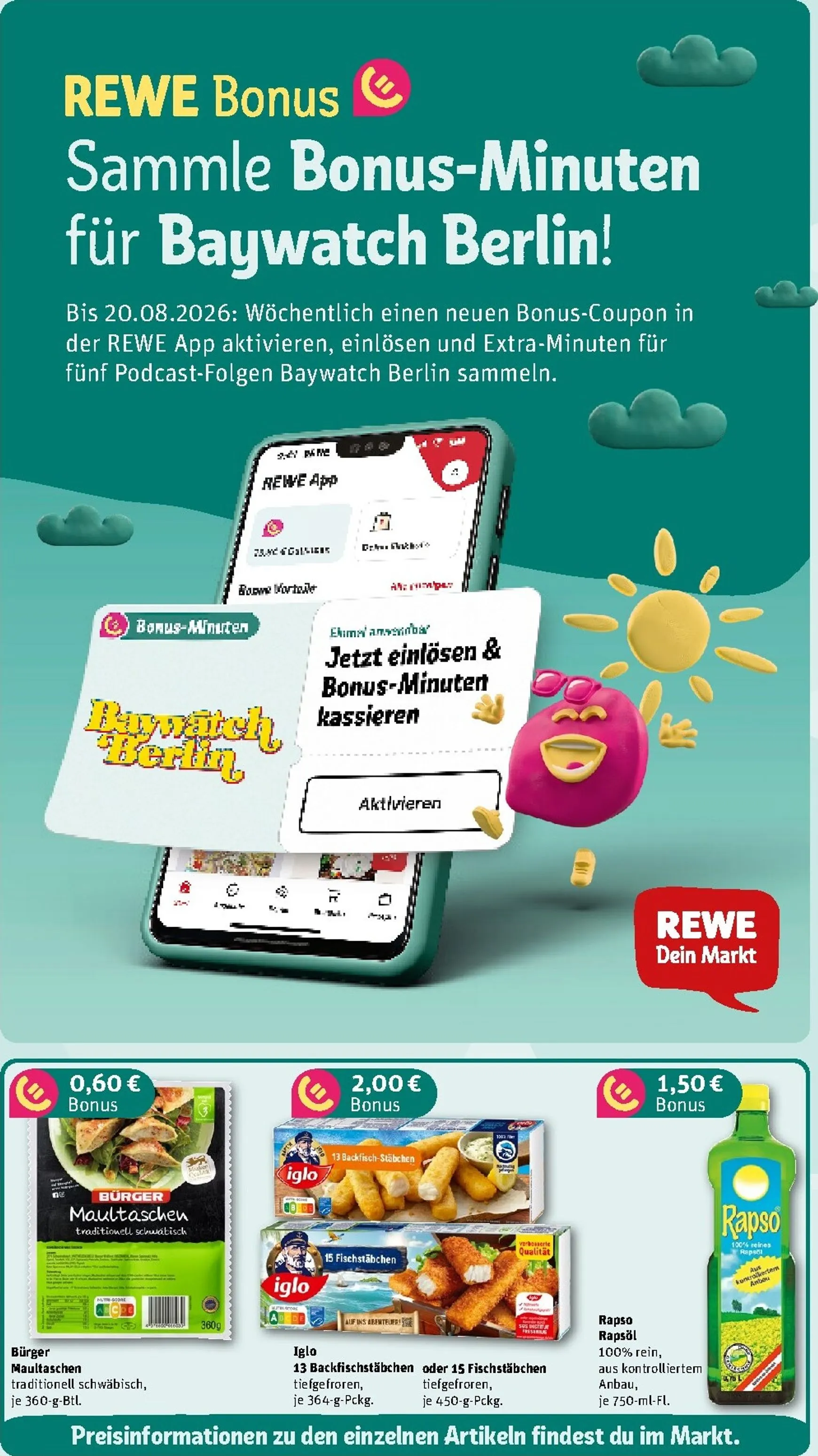 Rewe Prospekt nächste Woche – von Montag 20.07.2026 bis Sonntag 26.07.2026 von 20. Juli bis 26. Juli 2026 - Prospekt seite 3