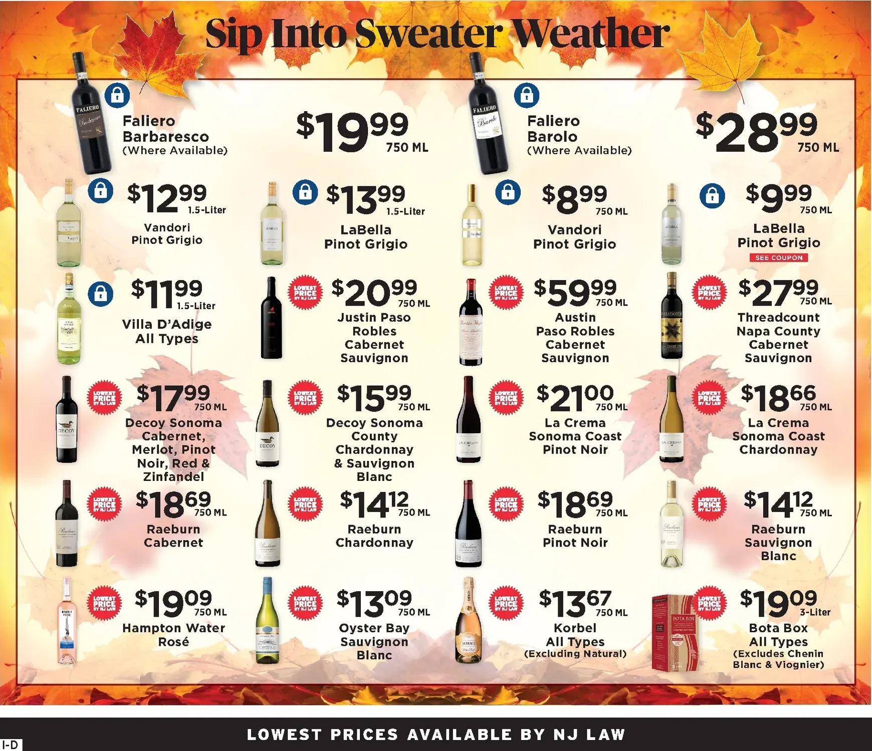 Weekly ad ShopRite Wines & Spirits - Cheers to Fall! from September 16 to October 6 2026 - Page 4
