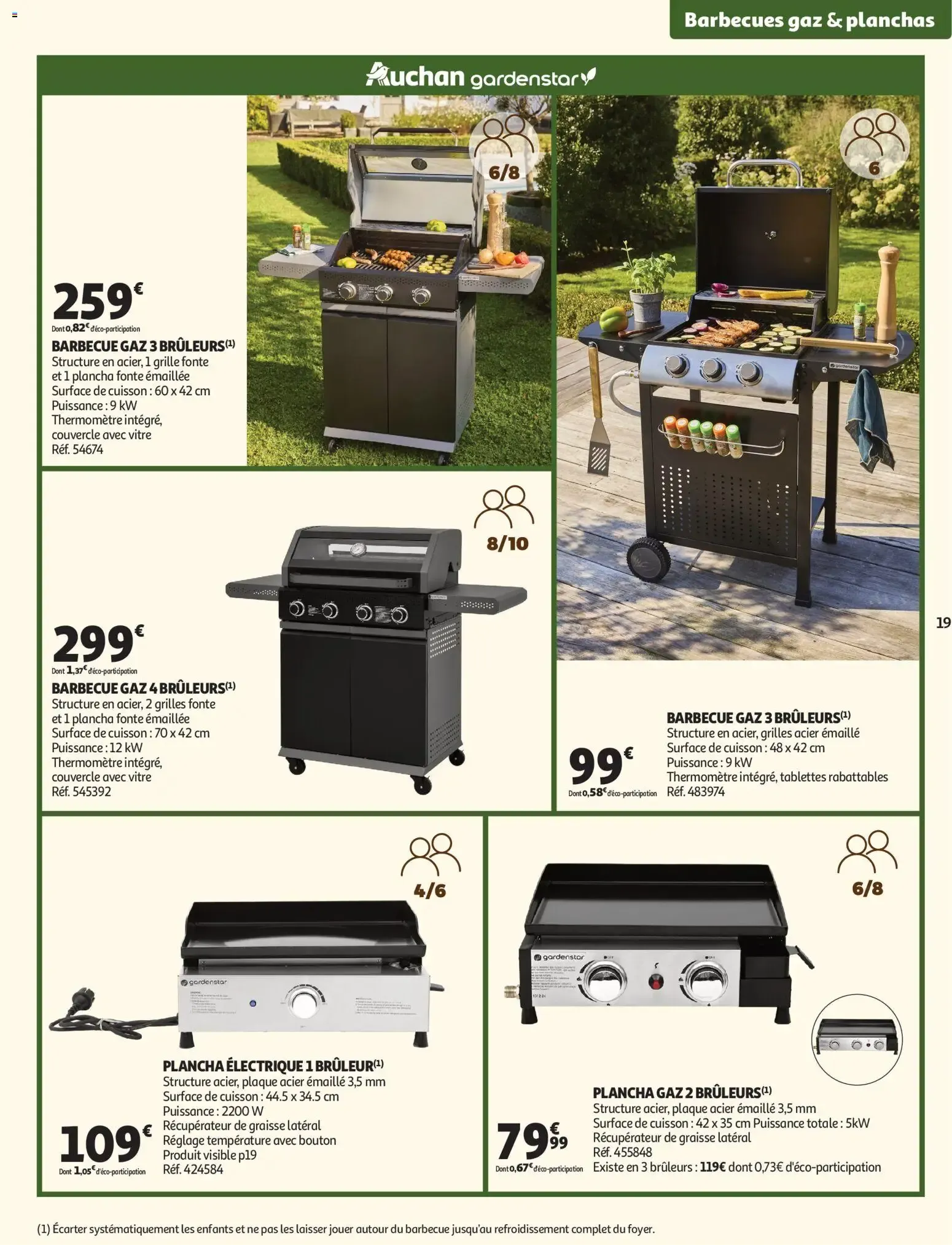 Auchan - Jardinage, meubles jardin à partir du 03/03/2026 - promo en ligne du 3 mars au 14 juin 2026 - Catalogue page 19