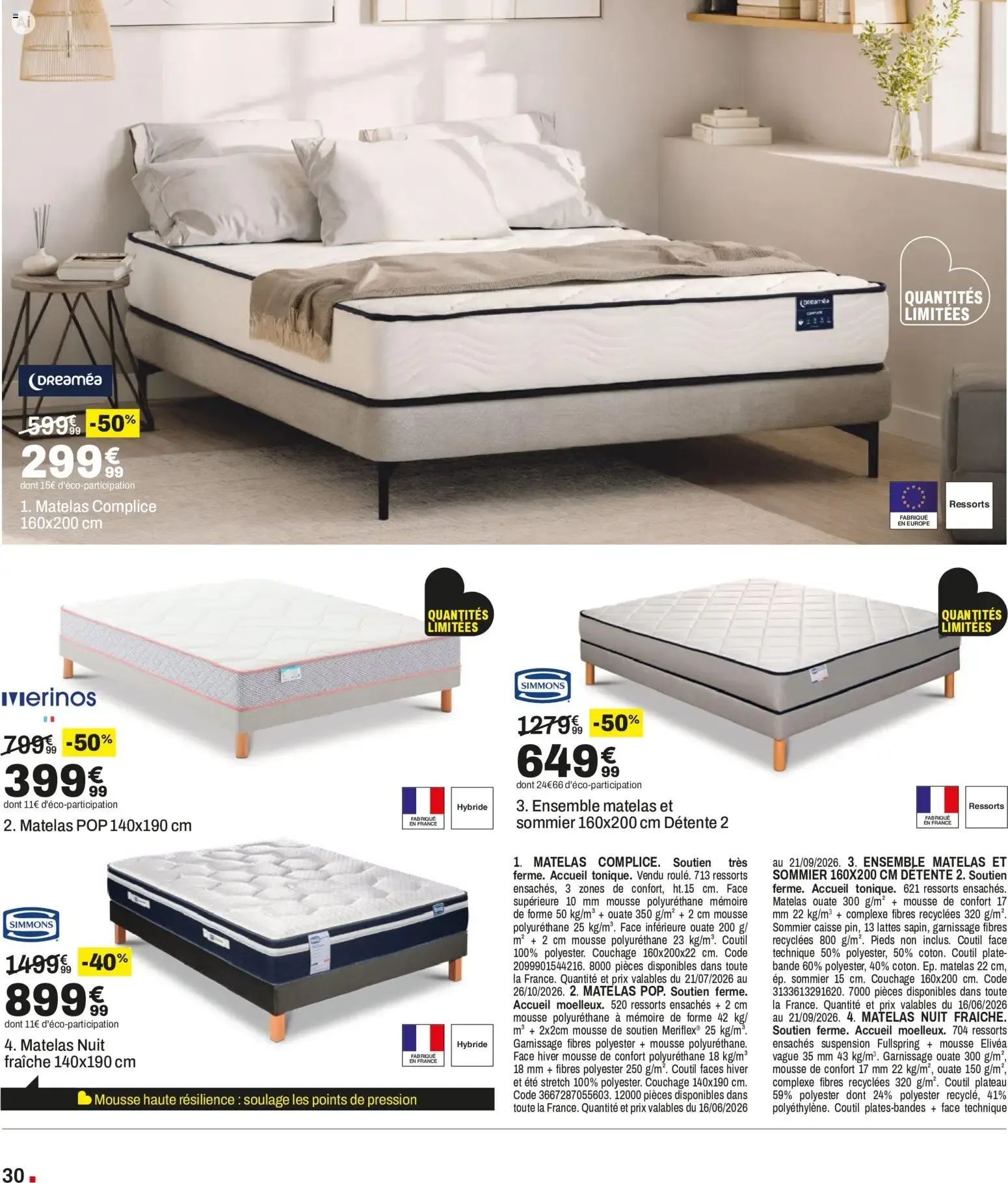 BUT Grand Destockage de Rentrée du 28 août au 21 septembre 2026 - Catalogue page 30