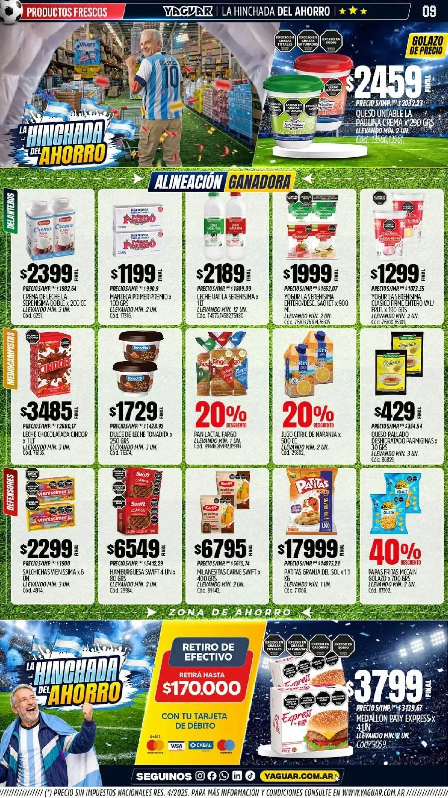 Ofertas de Yaguar catálogo del 15/06/2026 - 21/06/2026 15 de junio al 21 de junio 2026 - Página 8 del catálogo