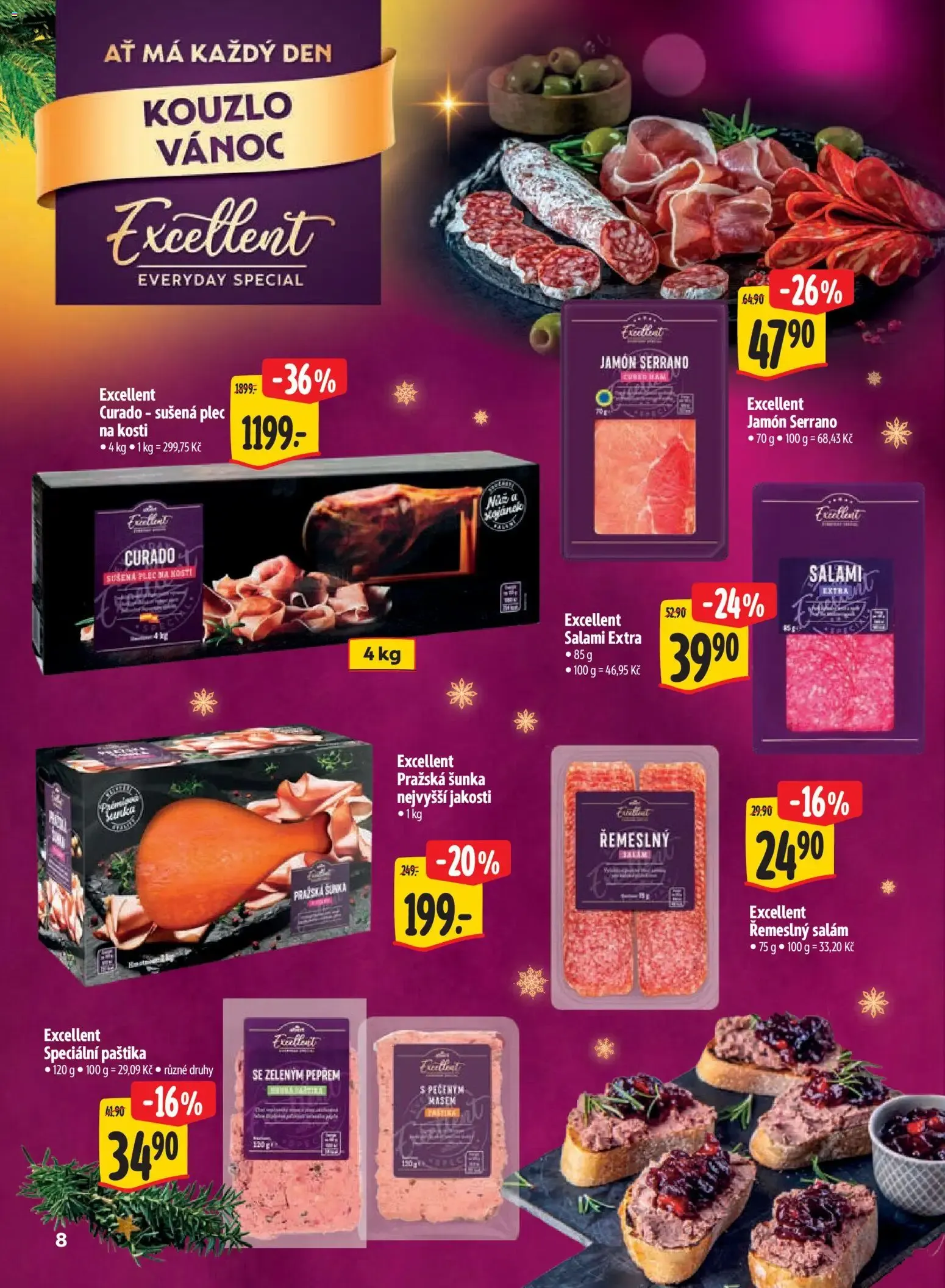 Albert leták - Hypermarket Kouzlo Vánoc od 29.10.2026 - Akční leták - 29. října 17. listopadu 2026 - Page 8