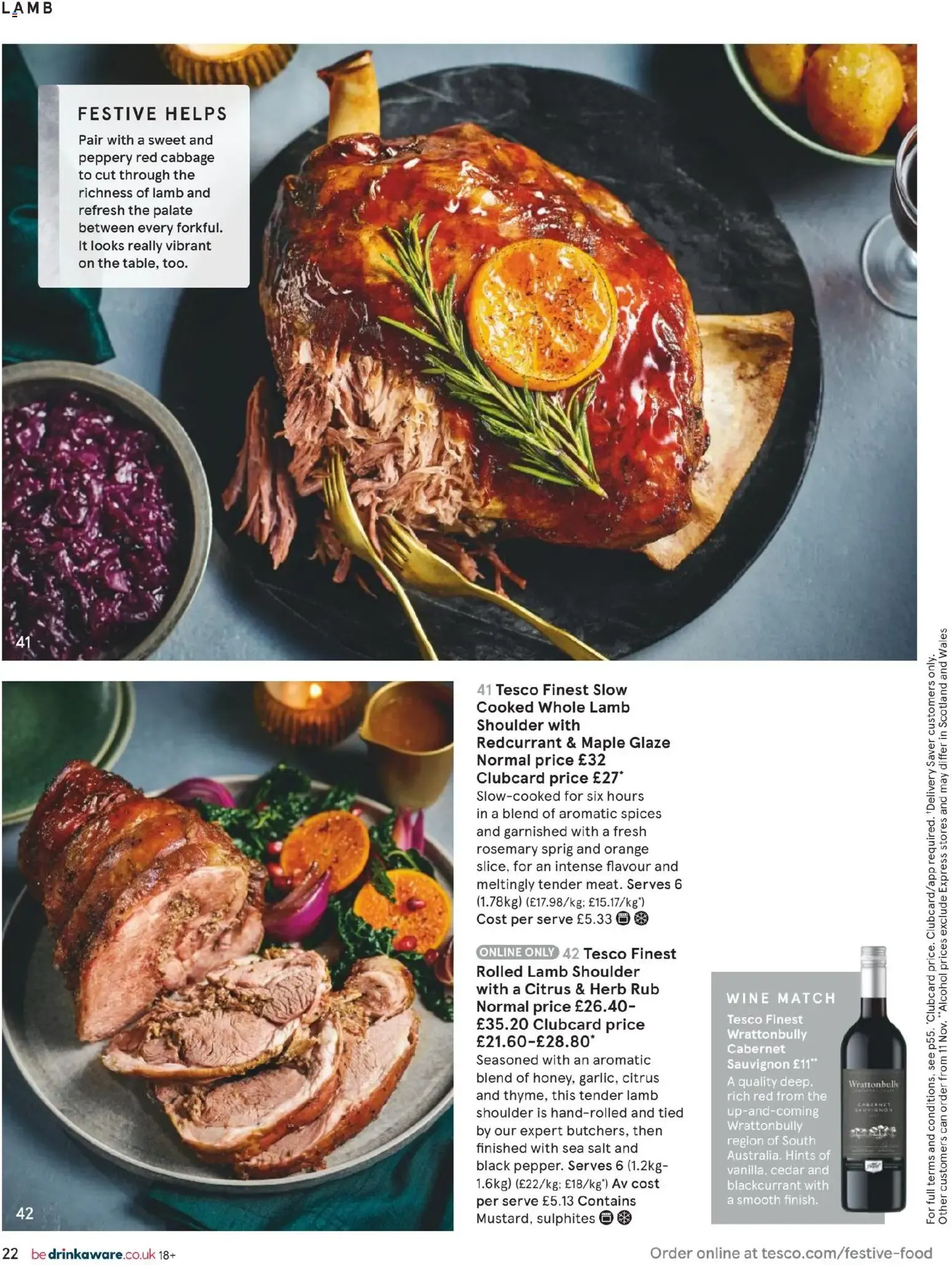 TESCO finest Festive Food to Order from 4 November to 31 December 2026 - Catalogue Page 22