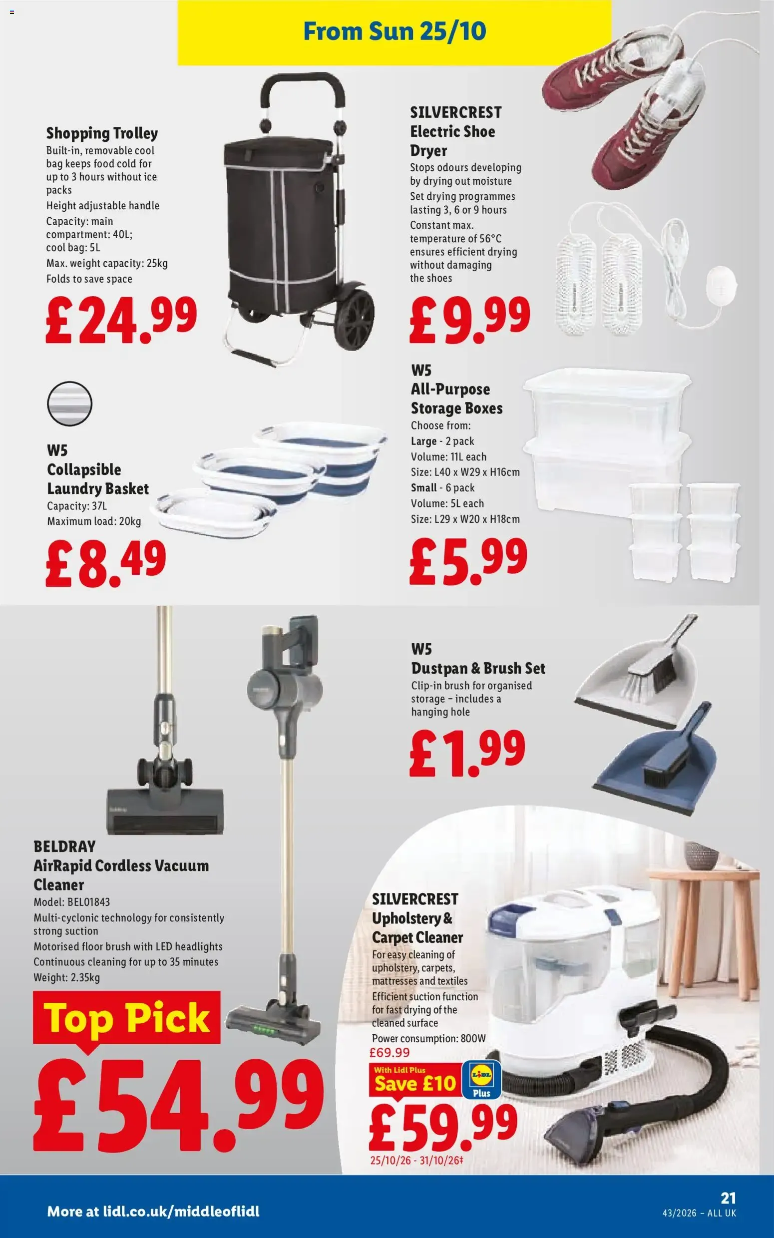Weekly offers Lidl England (22/10/2026 - 28/10/2026) - Offers Online from 22 October to 28 October 2026 - Catalogue Page 25