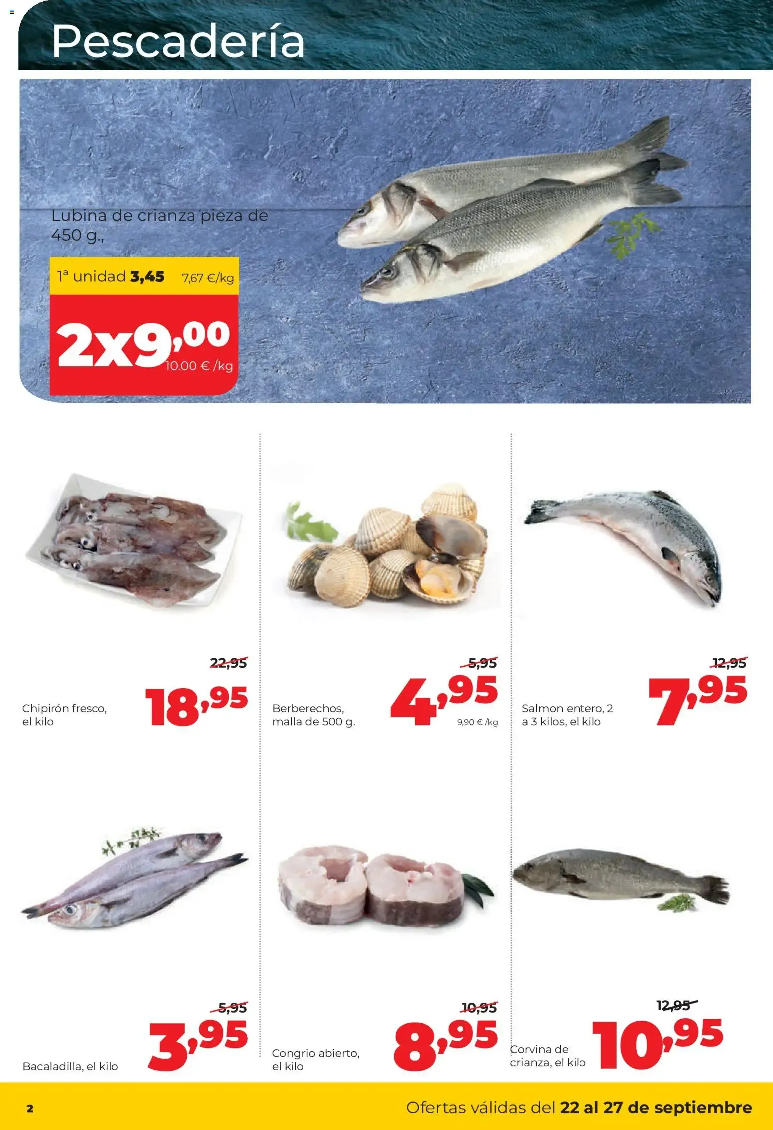 Catálogo de Alimerka folleto del 21/09/2026 | Catálogo 21 de septiembre al 27 de septiembre 2026 - Página 2