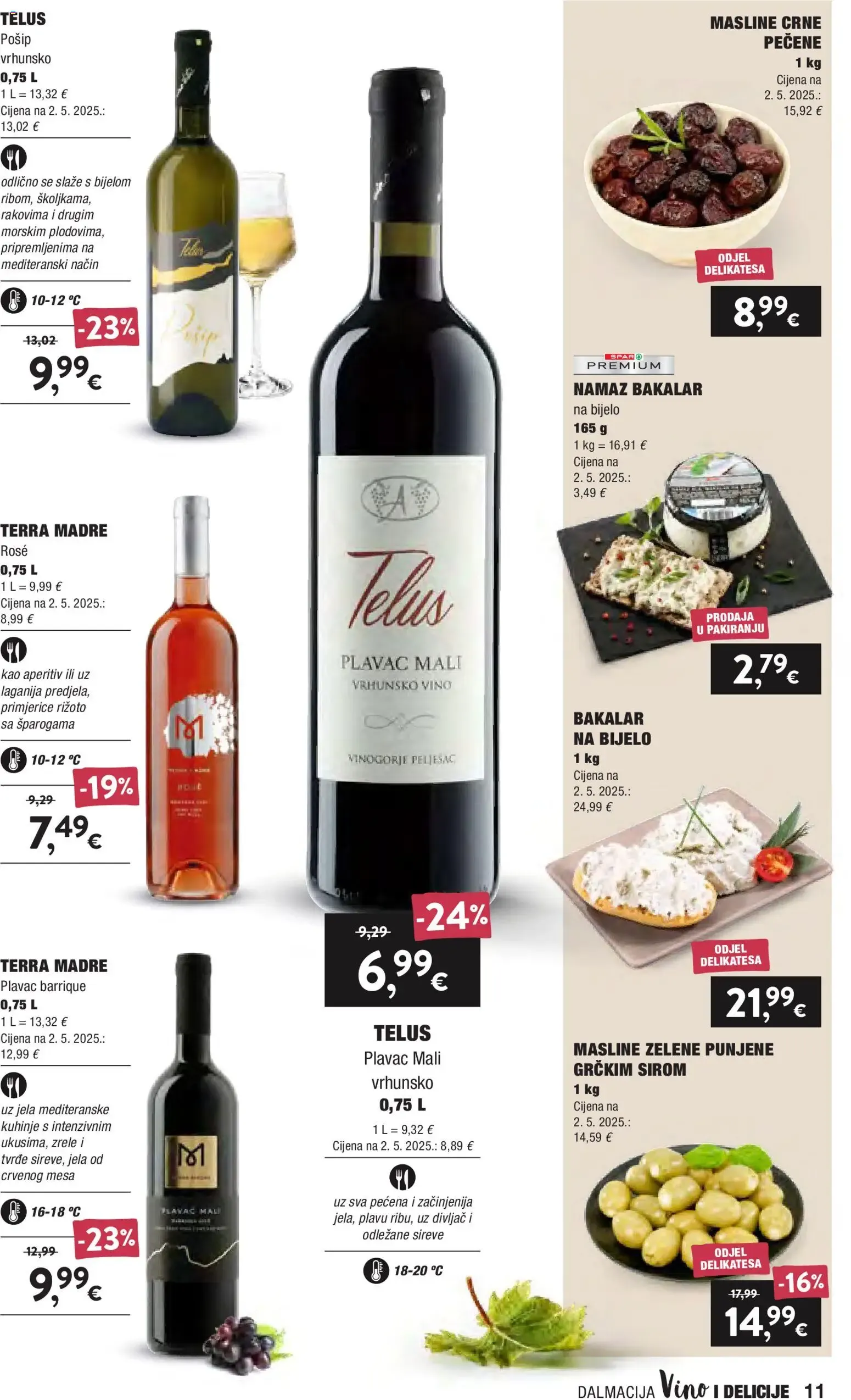 Katalog Vino I DELICIJE od 16. rujna do 6. listopada 2026. - Pregled Stranica 11
