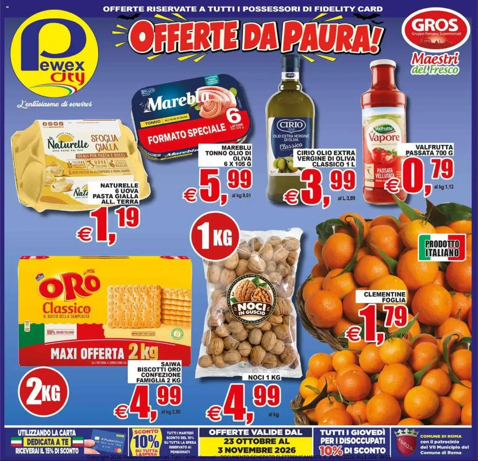 Nuovo Pewex volantino City dal 23/10/2026 > offerte anteprima 🛍️ da 23 ottobre a 3 novembre di 2026 - Pagina del volantino 1