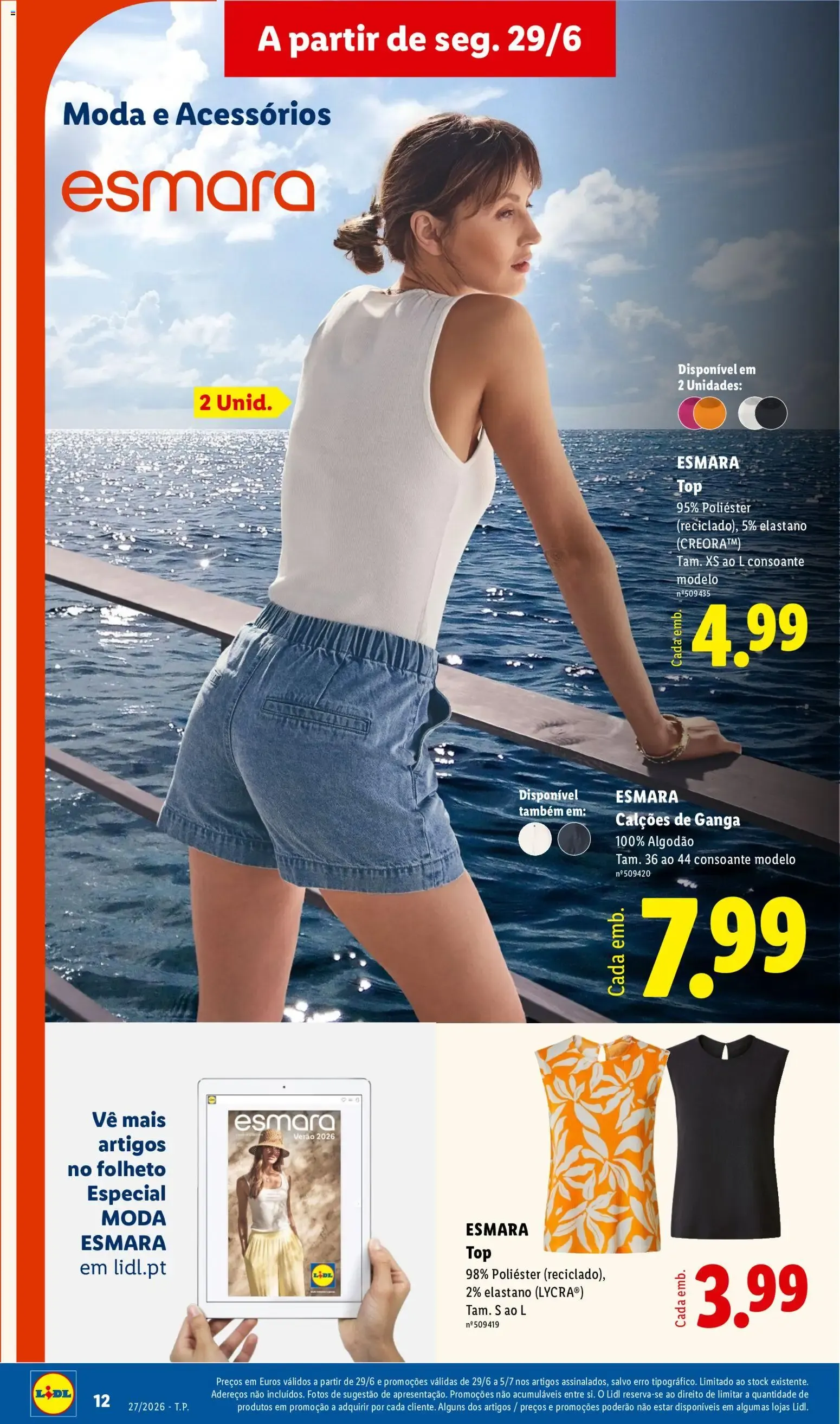 Folheto Lidl Novidades » de 29/06/2026 - 05/07/2026 de 29 de junho até 5 de julho 2026 - Pagina 12
