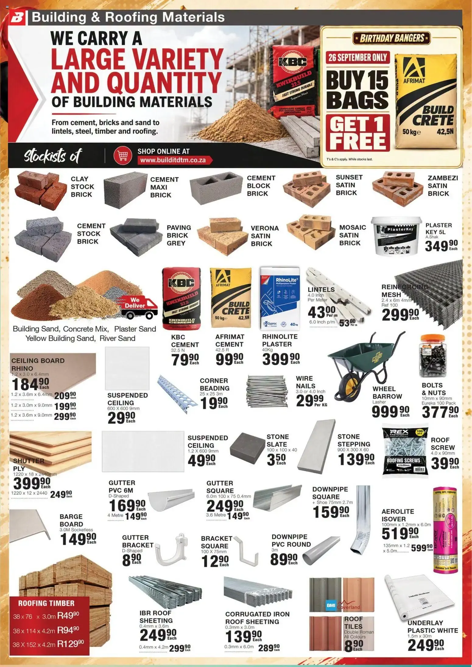 Build It DTM - Birthday SALE from 19 September to 10 October 2026 - Catalogue Page 2