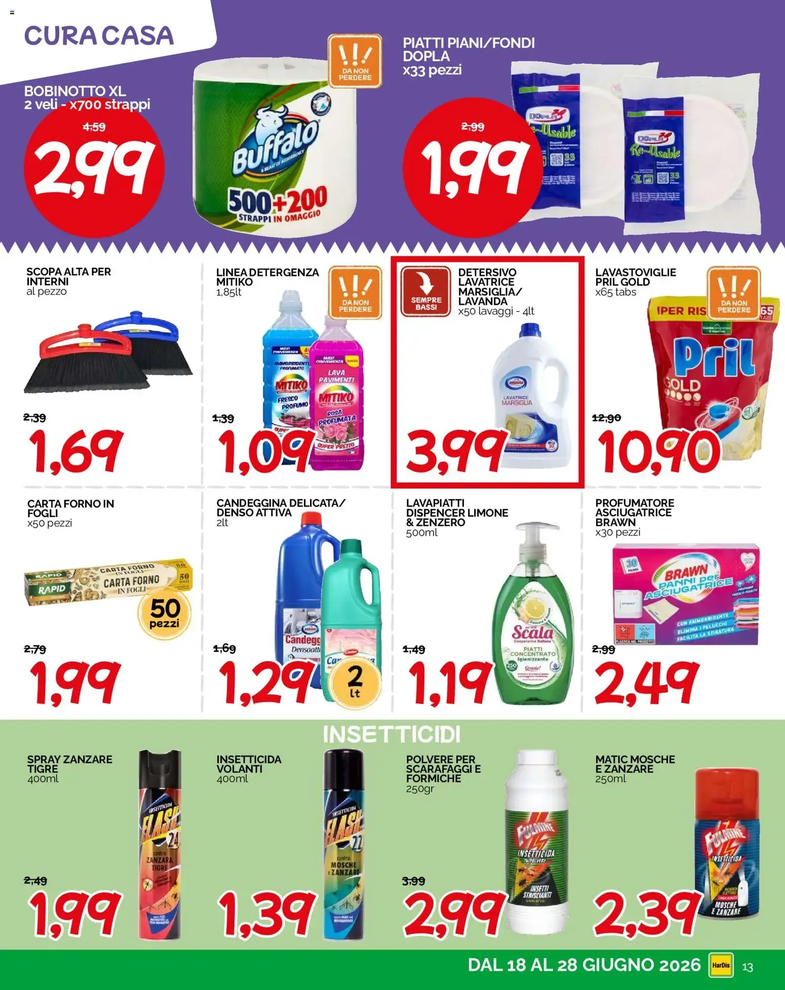 HarDis volantino dal 18/06/2026 - online Offerte da 18 giugno a 28 giugno di 2026 - Pagina del volantino 13