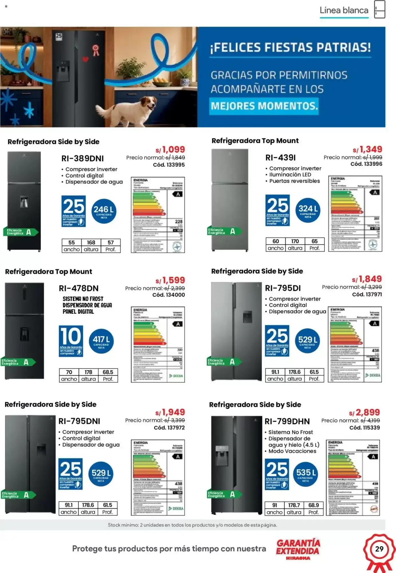 Catalogo de Catálogo Hiraoka 11 de julio al 31 de julio 2026 - Pag 29