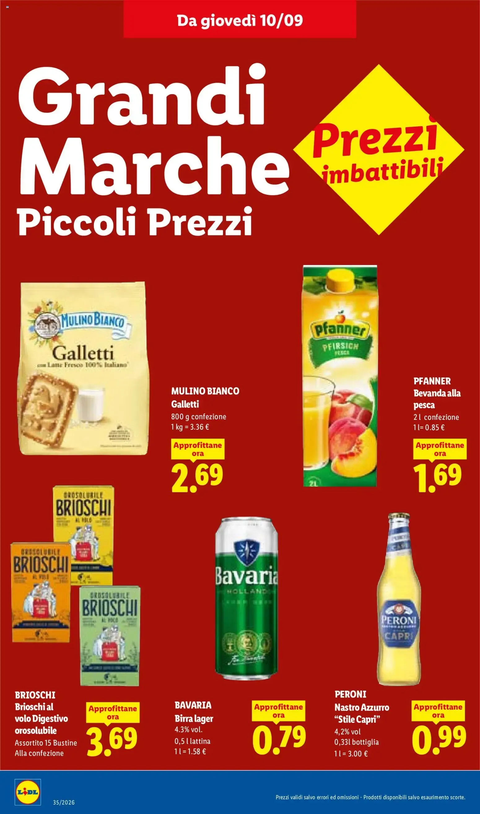 Piccoli Prezzi Grande Qualità da 10 settembre a 16 settembre di 2026 - Pagina del volantino 16
