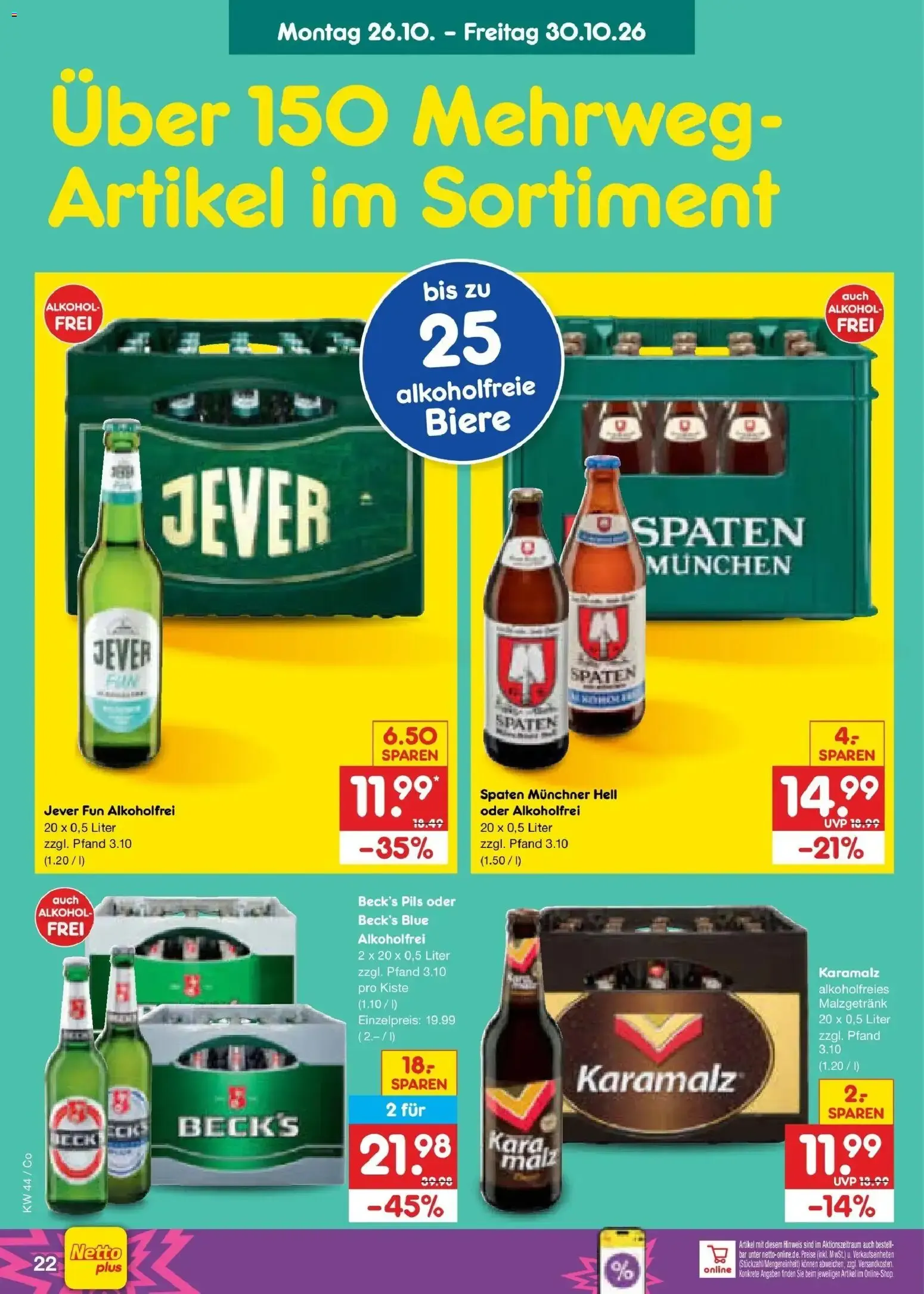 Netto Marken-Discount Prospekt Leipzig (ab 26.10.2026) » Angebote von 26. Oktober bis 30. Oktober 2026 - Prospekt seite 36