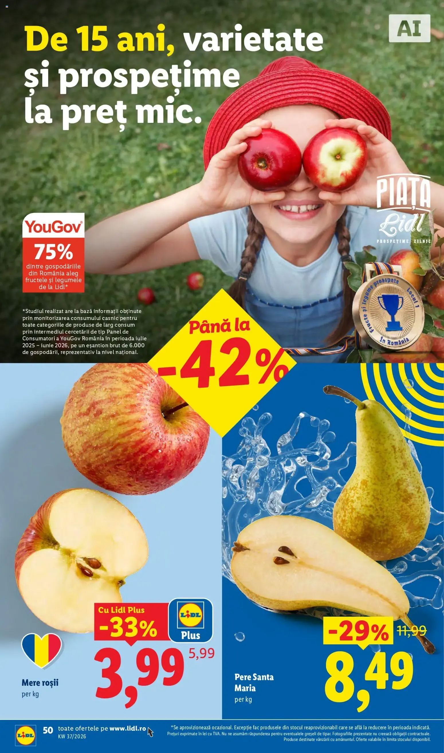 Catalog Catalog LIDL 07.09.2026 - Oferta și Revista online de la 7 septembrie până la 13 septembrie 2026 - Revista Pagina 50