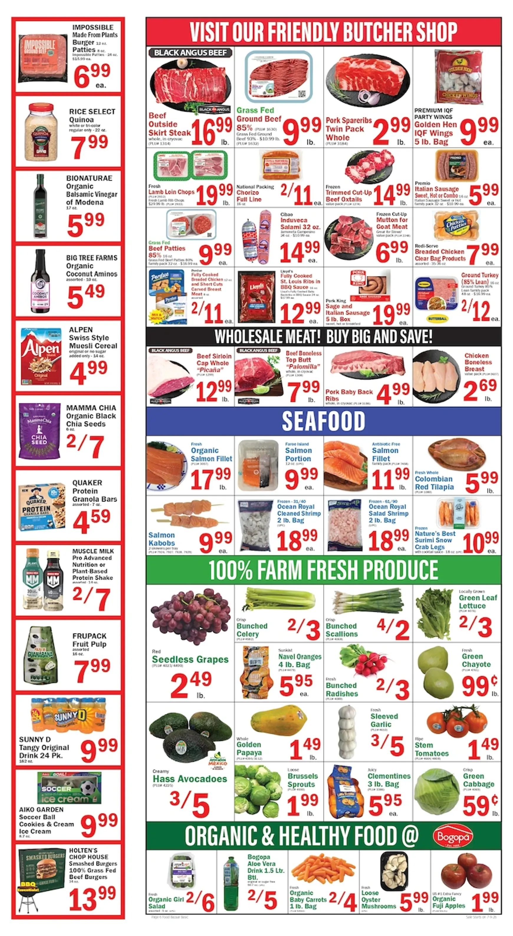 Weekly ad Current Food Bazaar leaflet valid from Thursday 07/09/2026 to Wednesday 07/15/2026 from July 9 to July 15 2026 - Page 6