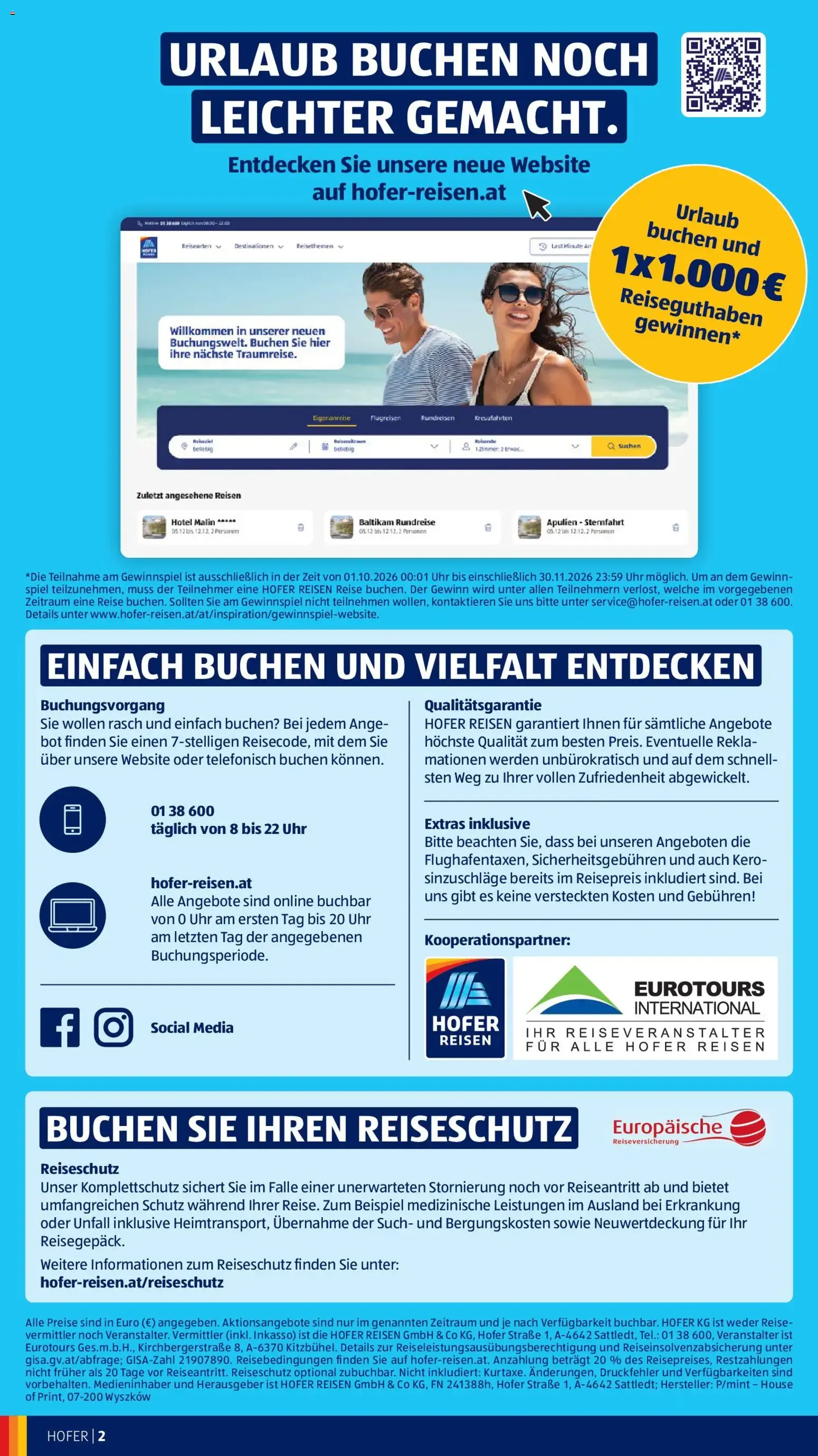 Hofer katalog 2026 ab 30.09.2026 - Angebote, Aktionen von 30. September bis 27. Oktober 2026 - Flugblätt seite 2