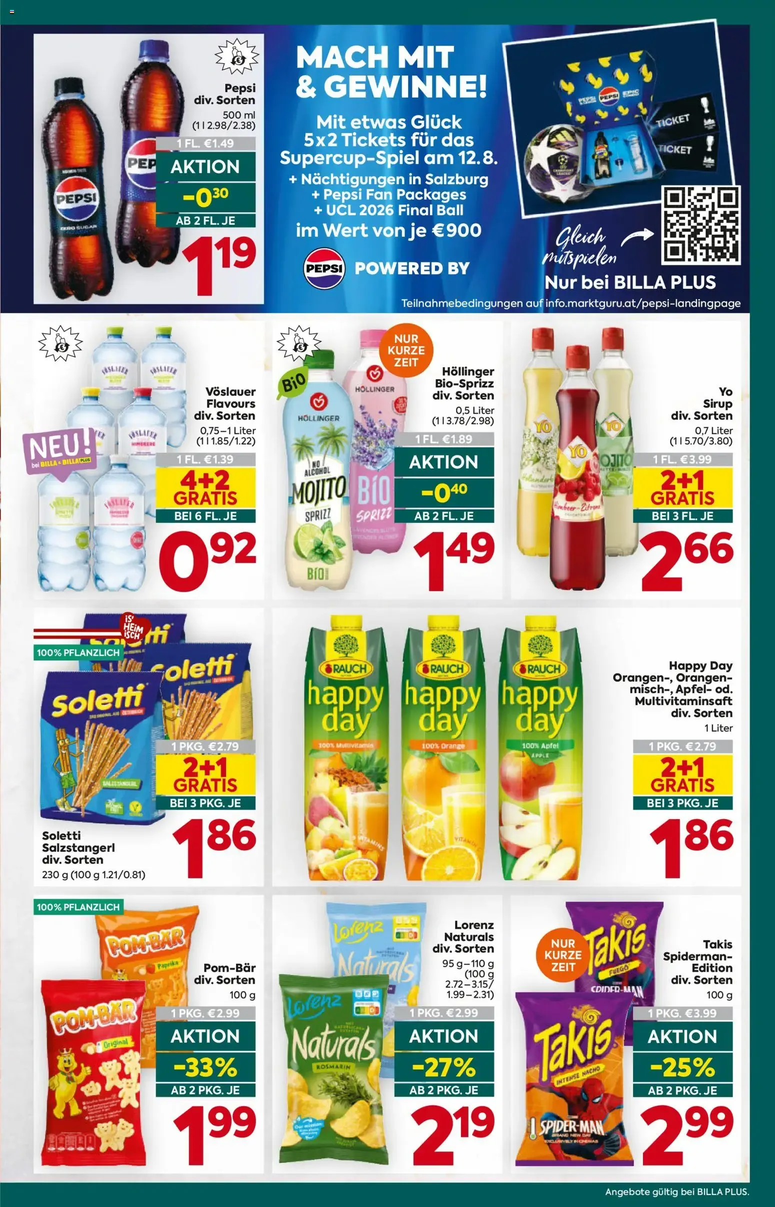 Billa Plus Flugblatt von 23.07.2026 - Aktuelle Angebote von 23. Juli bis 29. Juli 2026 - Flugblätt seite 13