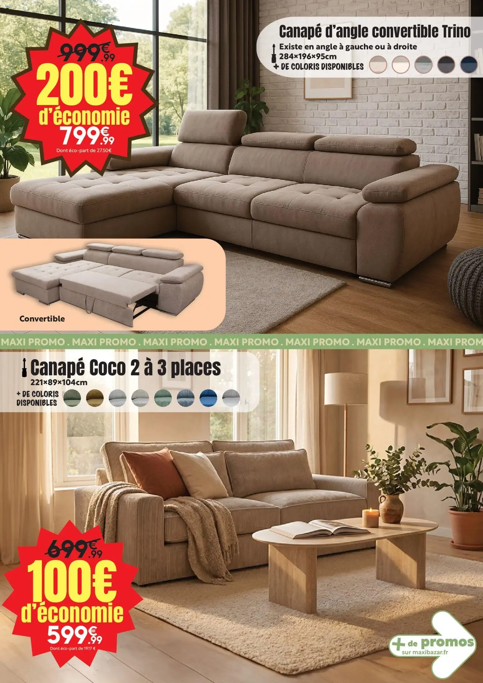 Maxi Bazar - Meublez-vous de bonnes affaires du 31 août au 27 septembre 2026 - Catalogue page 6