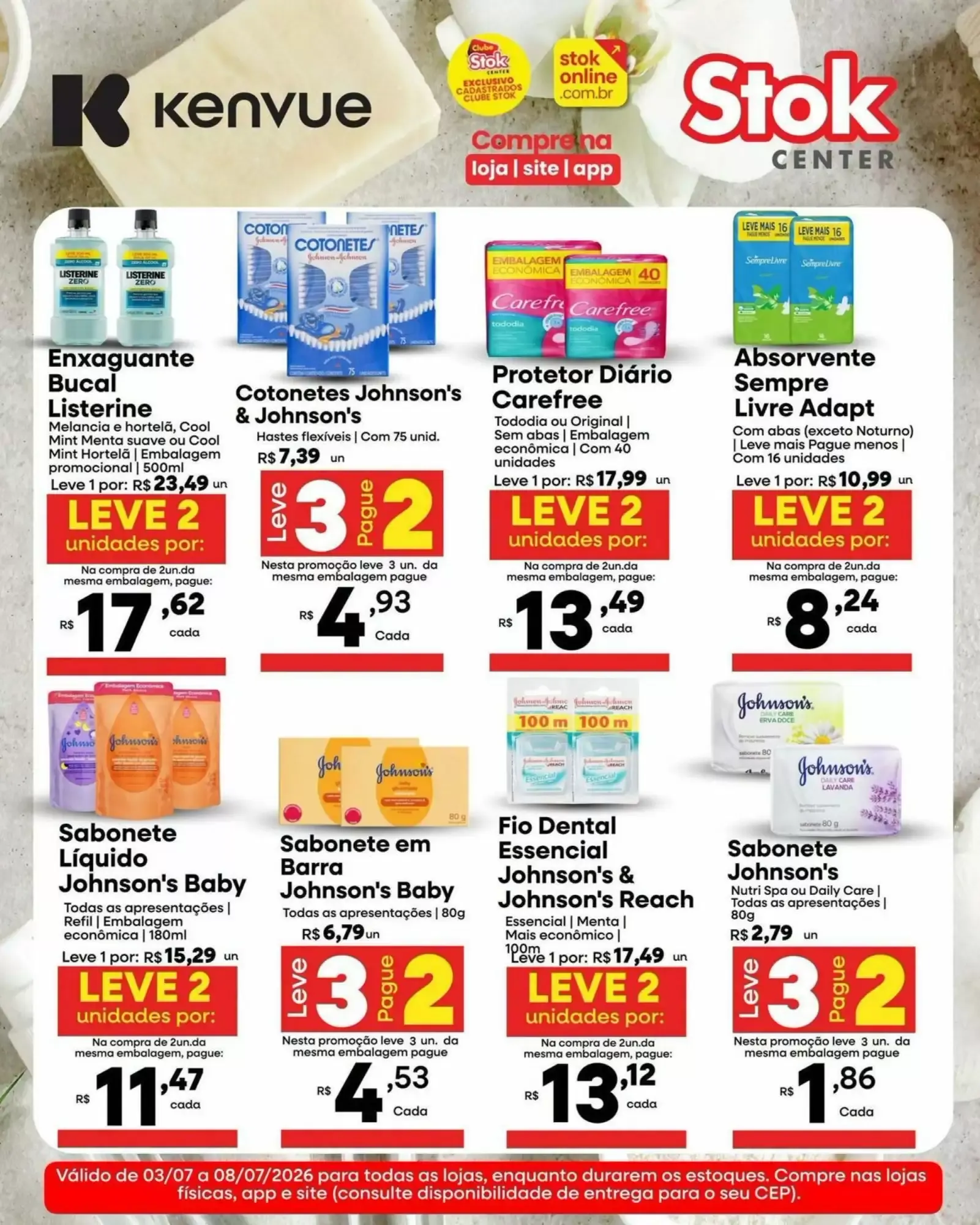 Encarte de Ofertas Stok Center 3 de julho até 8 de julho 2026 - Pagina 1