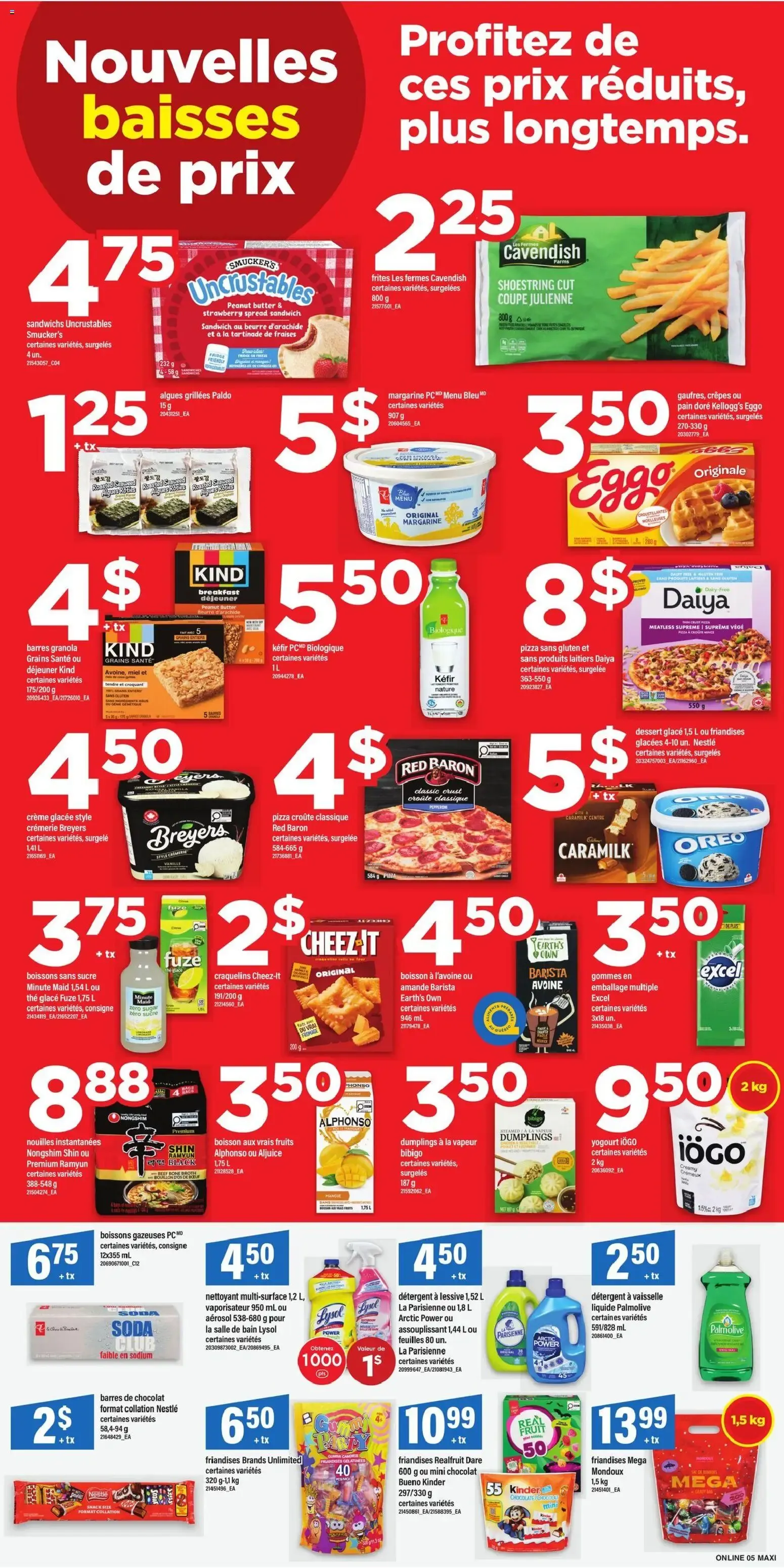 Maxi weekly flyer / circulaire from Oct 1, 2026 > weekly specials & deals from October 1 to October 7 2026 - flyer page 9