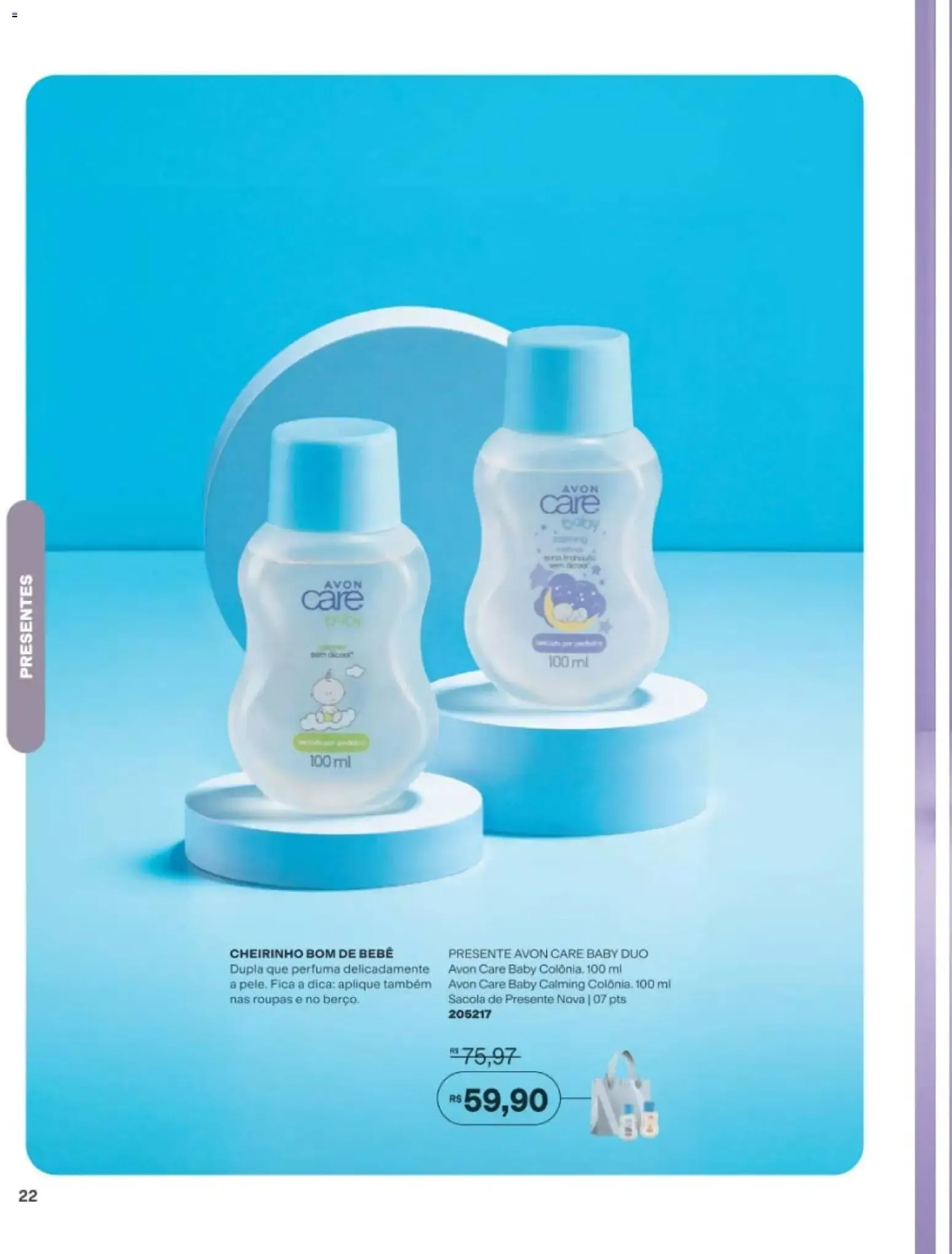 Encarte de Revista Avon folheto - Campanha 11 de 29/06/2026 | Promoção Online 29 de junho até 20 de julho 2026 - Pagina 22