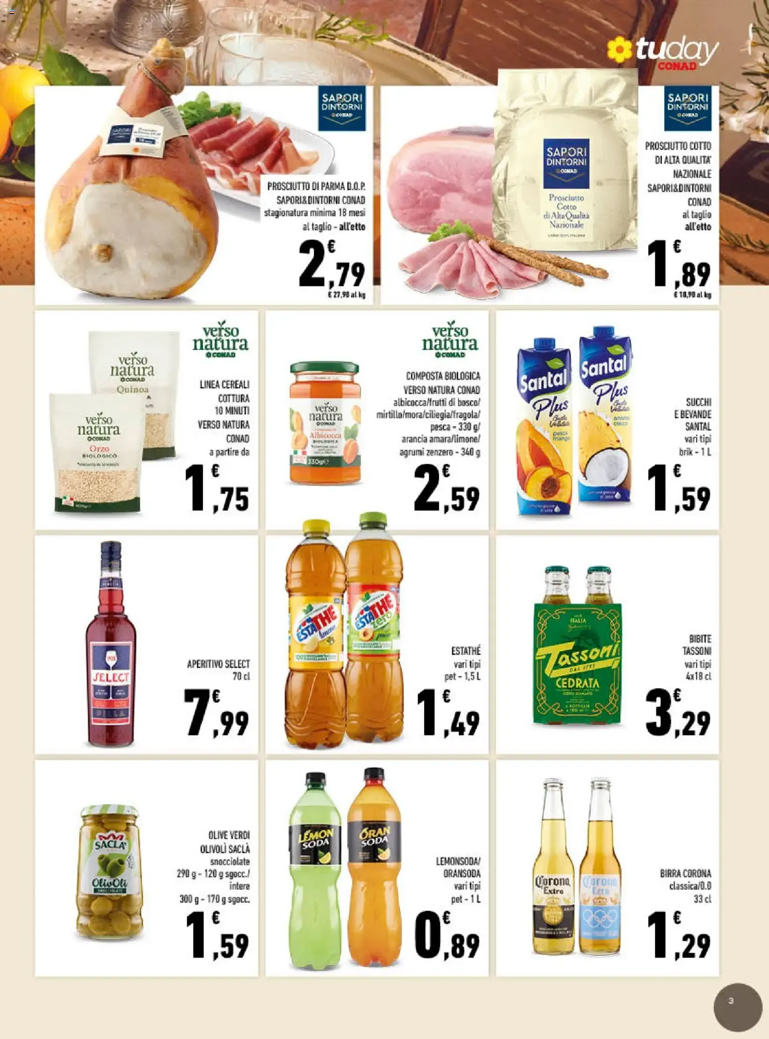 Gli Speciali Conad: Fresco e di Stagione da 15 luglio a 28 luglio di 2026 - Pagina del volantino 3