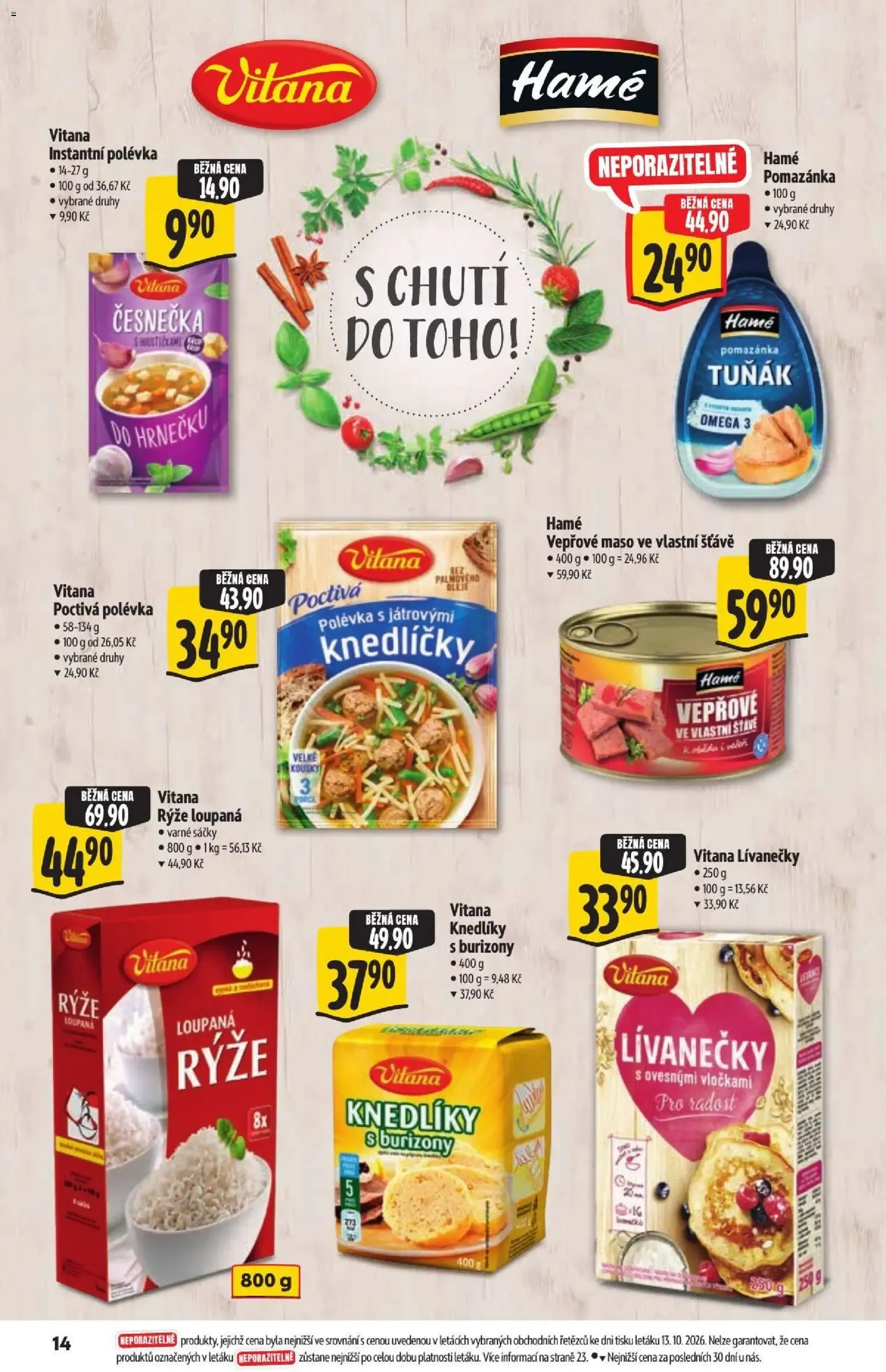 Albert leták - Hypermarket - Nabídka ve značkové kvalitě od 21.10.2026 - Akční leták - 21. října 3. listopadu 2026 - Page 14