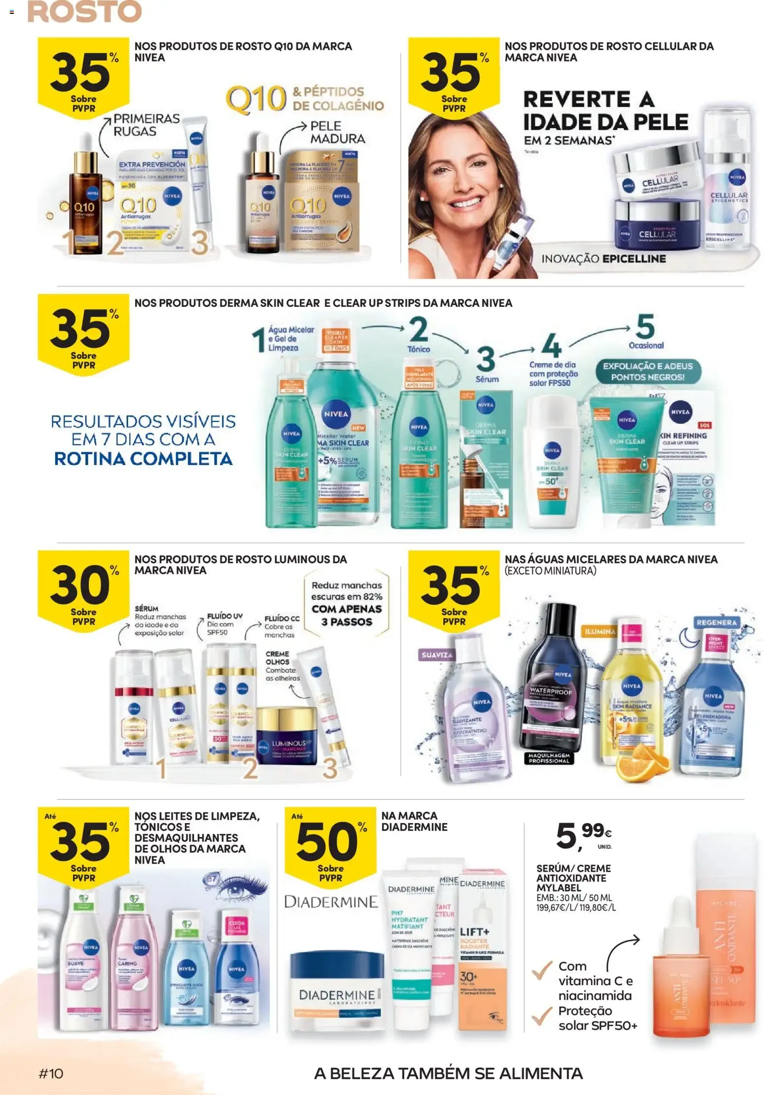 Folheto Continente Beleza Receita perfeita para um cuidado total » de 18/08/2026 - 30/08/2026 de 18 de agosto até 30 de agosto 2026 - Pagina 10