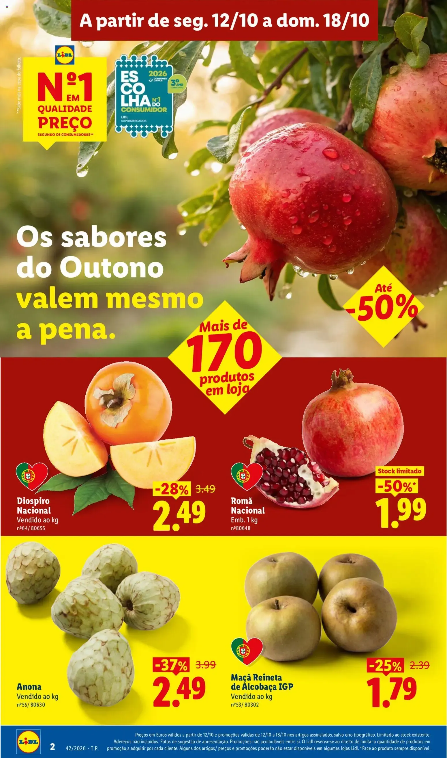 Folheto Lidl folheto » de 12/10/2026 - 18/10/2026 de 12 de outubro até 18 de outubro 2026 - Pagina 2
