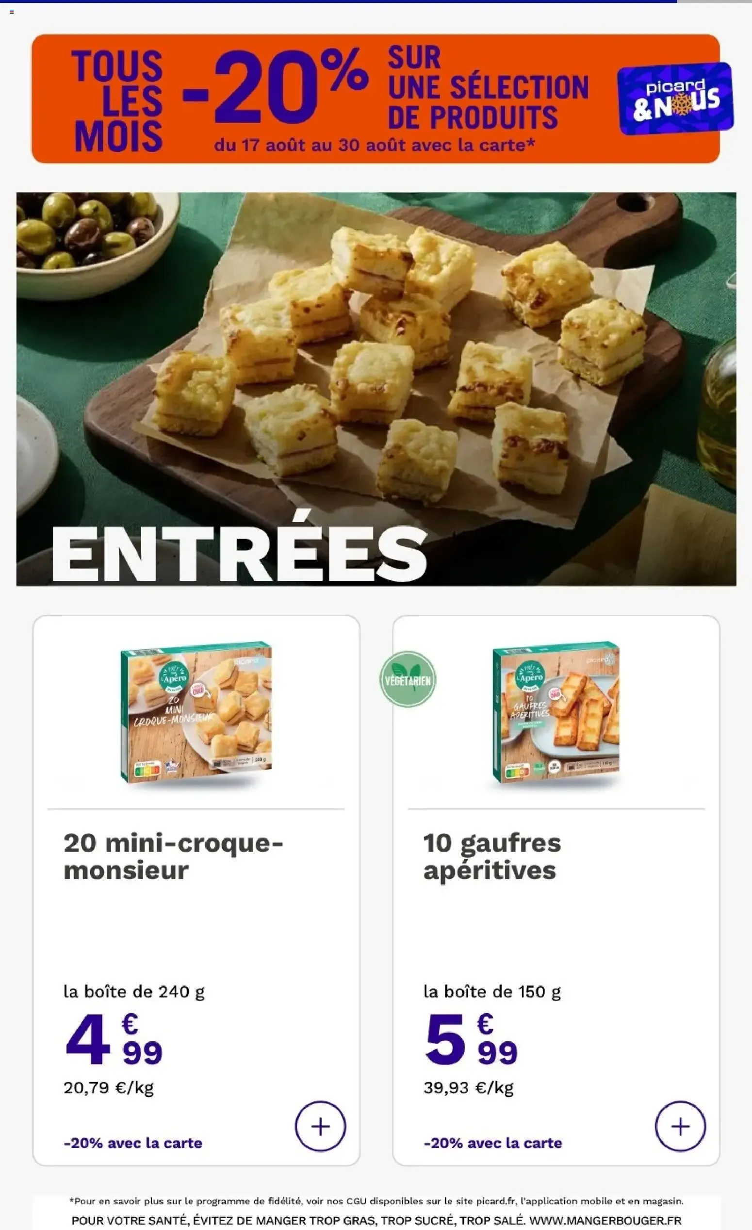 Colección Bodega: Assortiment de Tapas du 17 août au 30 août 2026 - Catalogue page 13