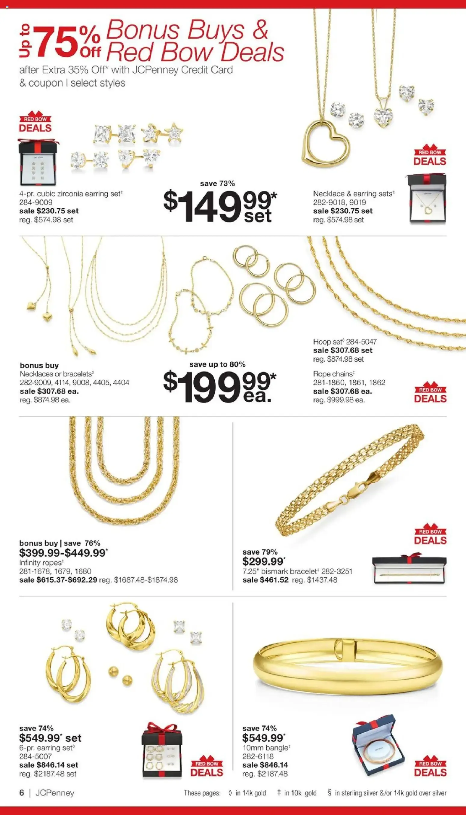 Weekly ad JCPenney Our Biggest Jewelry Sale of the season from September 28 to October 25 2026 - Page 5