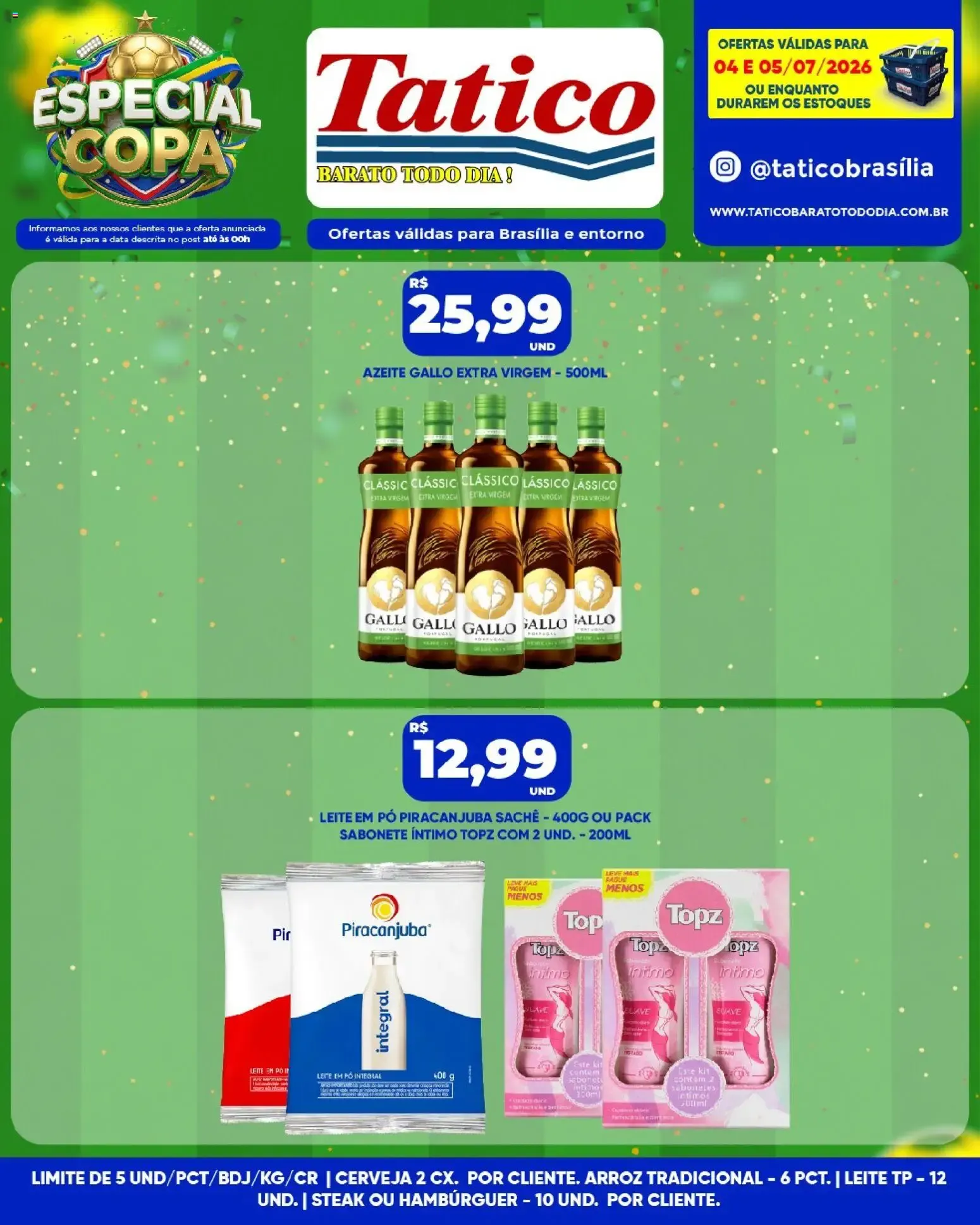 Encarte de Tatico ofertas do Dia de 06/07/2026 | Promoções Online 6 de julho até 6 de julho 2026 - Pagina 29