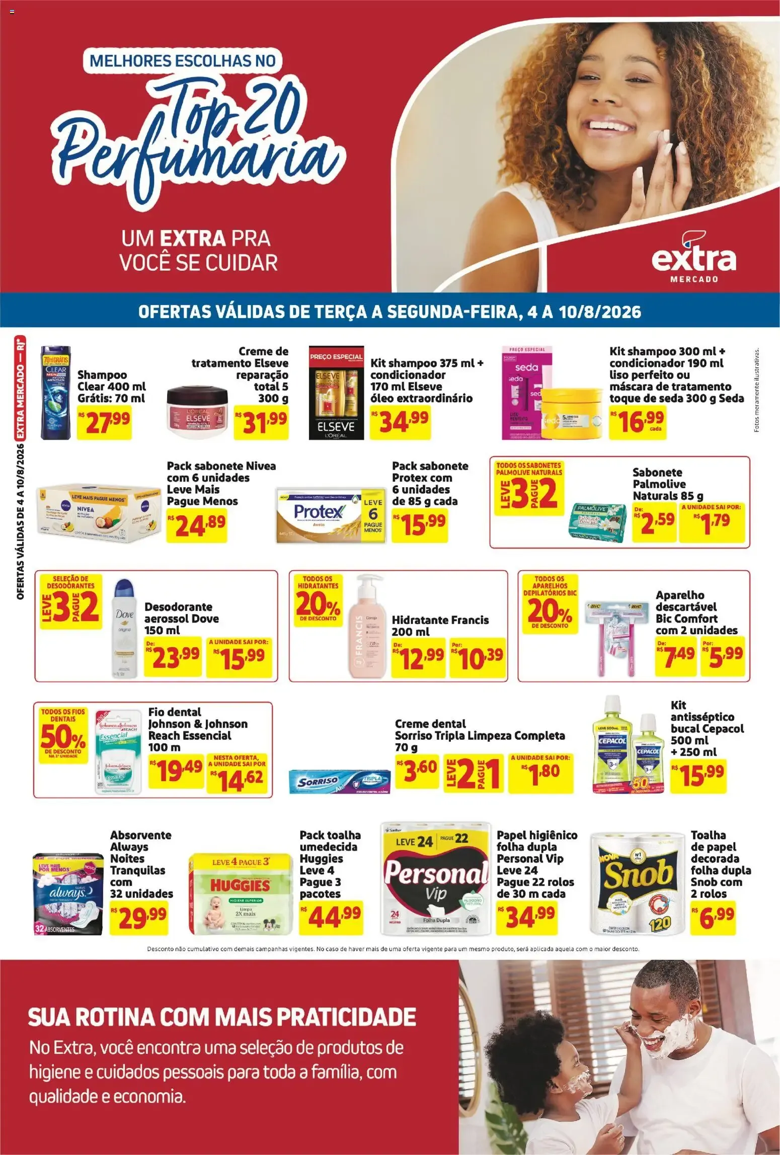 Encarte de Folheto Extra ofertas de Mercado Casa Limpa de 04/08/2026 | Promoção 4 de agosto até 10 de agosto 2026 - Pagina 2
