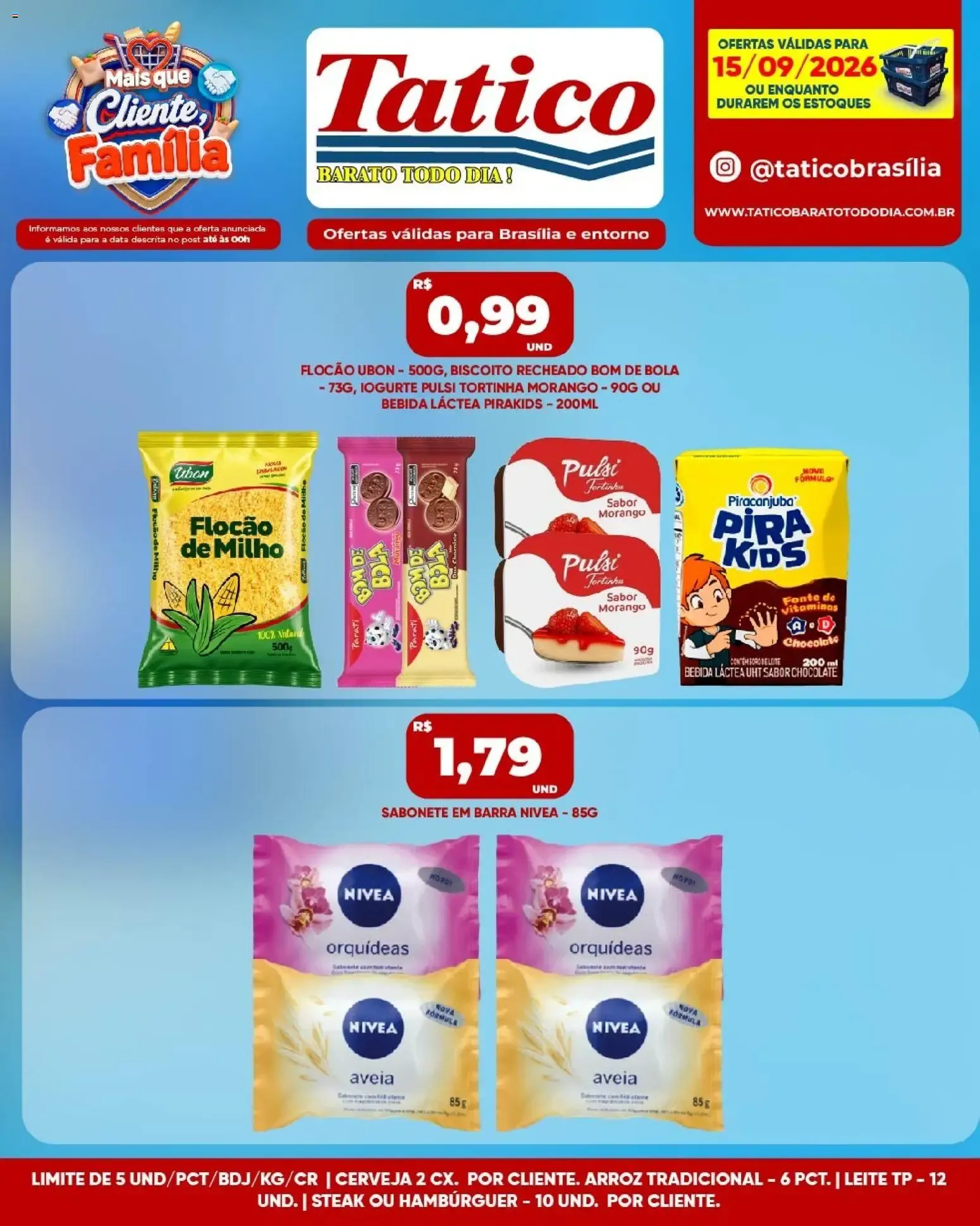 Encarte de Tatico ofertas do Dia de 15/09/2026 | Promoções Online 15 de setembro até 15 de setembro 2026 - Pagina 1