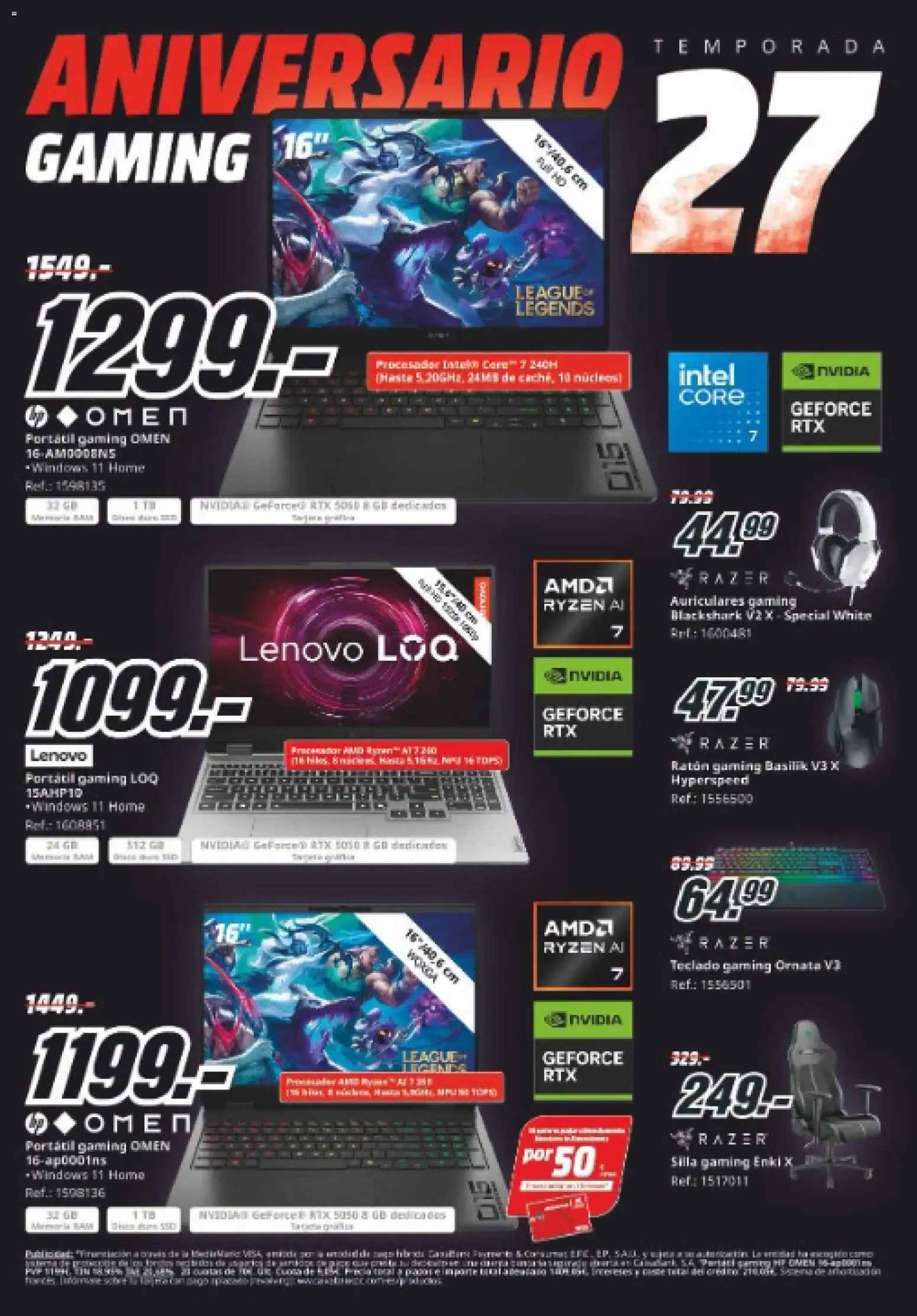 Catálogo de Media Markt: En nuestro aniversario, estrena tecnología. 8 de julio al 15 de julio 2026 - Página 27