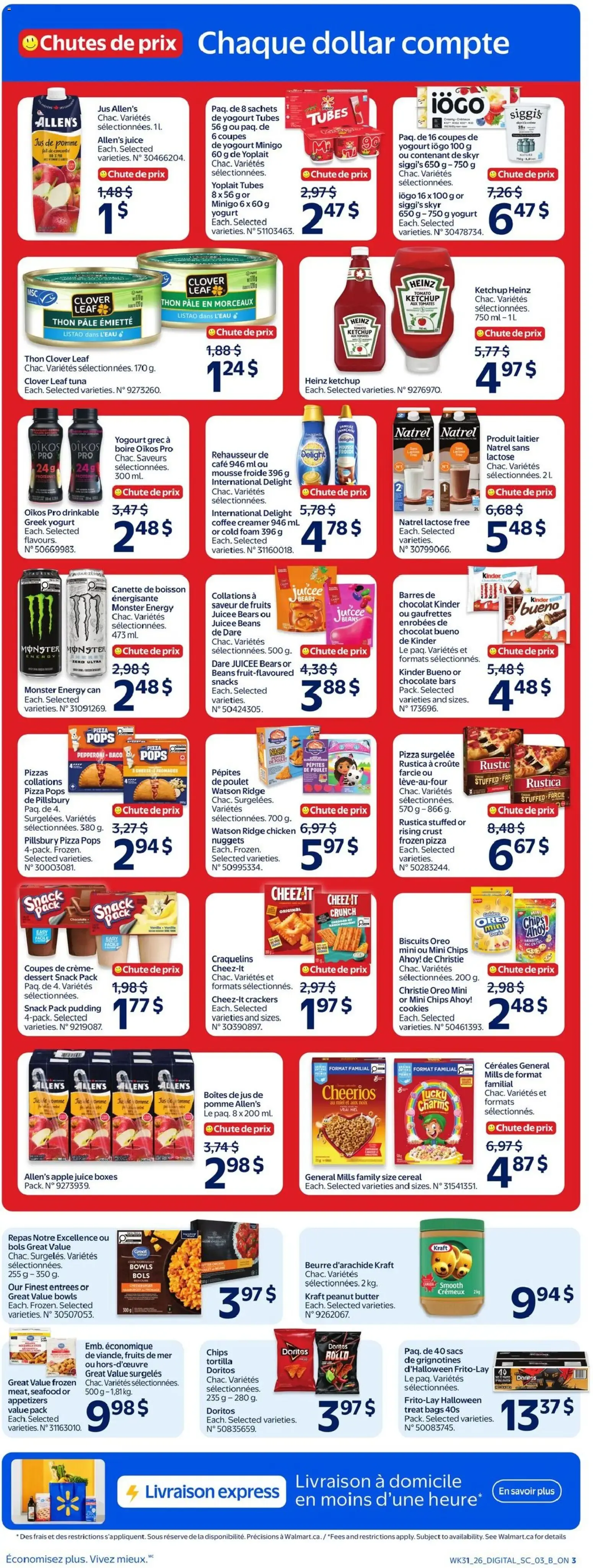 Walmart: Économisez plus. Vivez mieux. y La rentrée des classes. from August 27 to September 2 2026 - flyer page 7