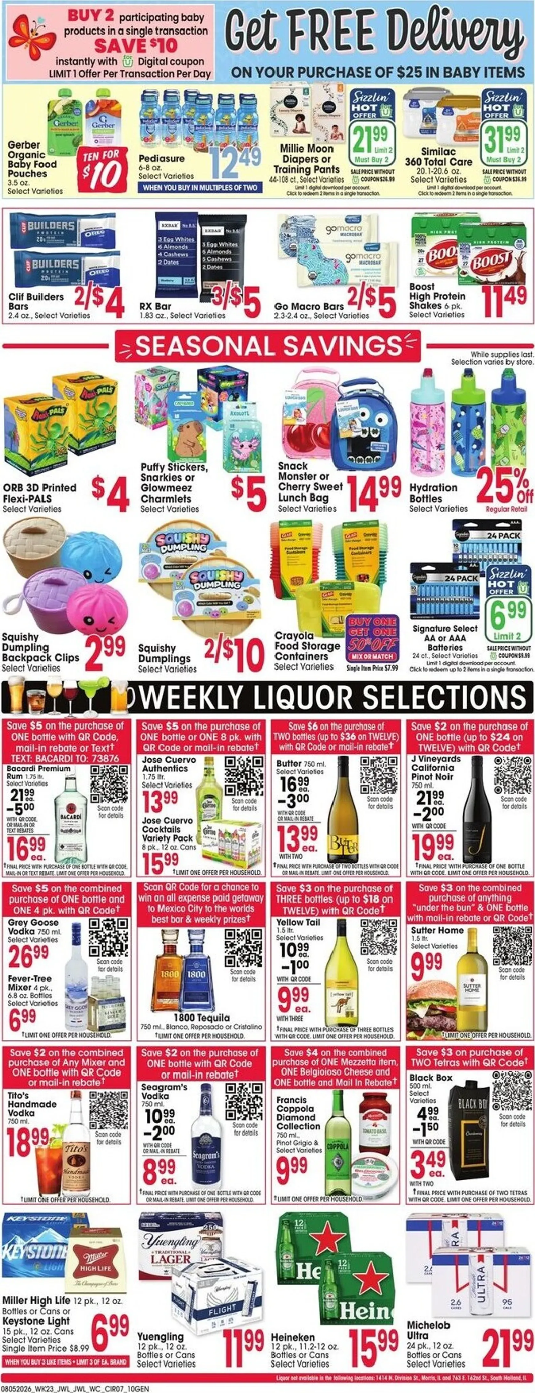 Weekly ad Current Jewel-Osco leaflet valid from Wednesday 08/05/2026 to Tuesday 08/11/2026 from August 5 to August 11 2026 - Page 7