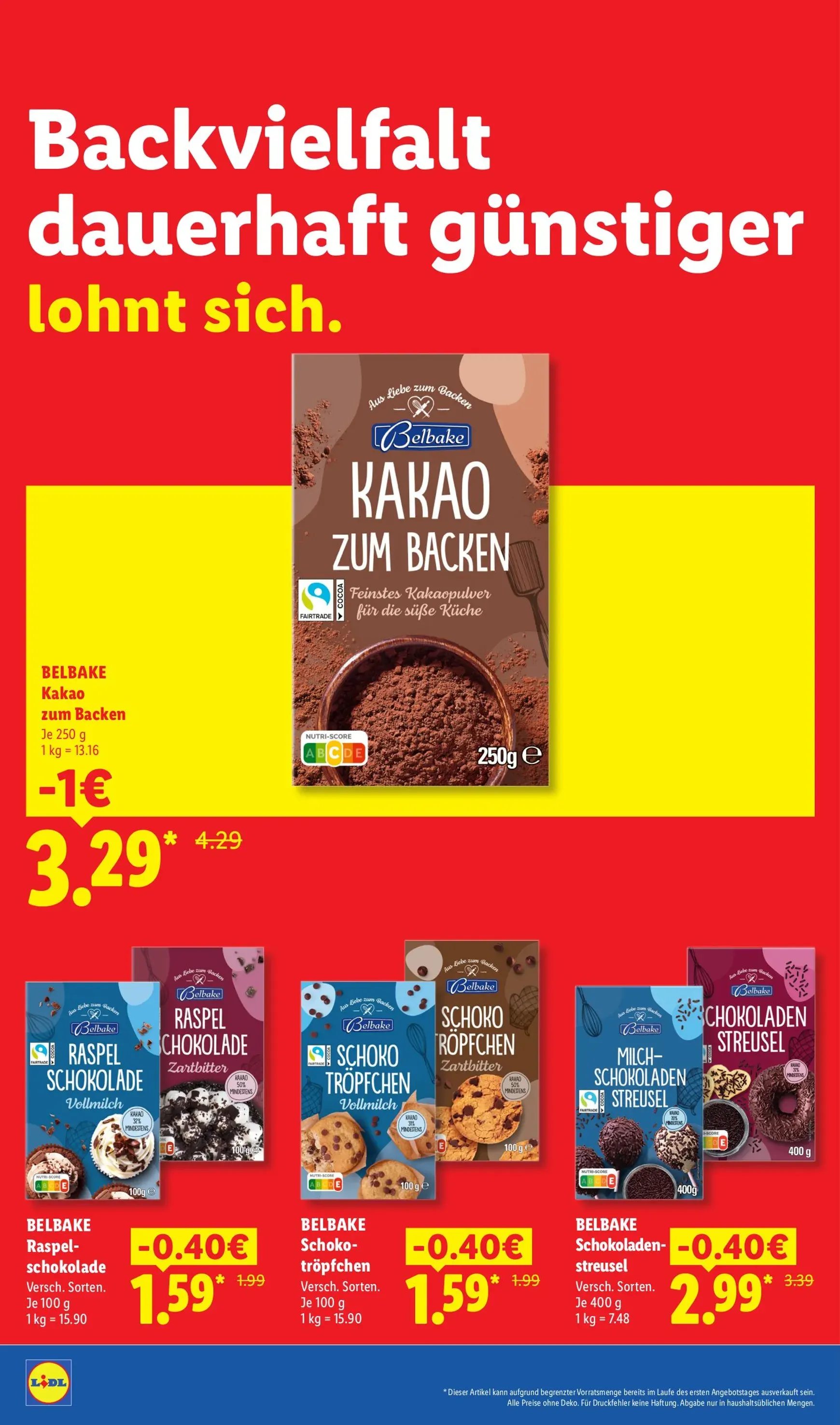 Lidl - Der Preisführer macht Deutschland dauerhaft günstiger! von 1. Juli bis 31. August 2026 - Prospekt seite 16