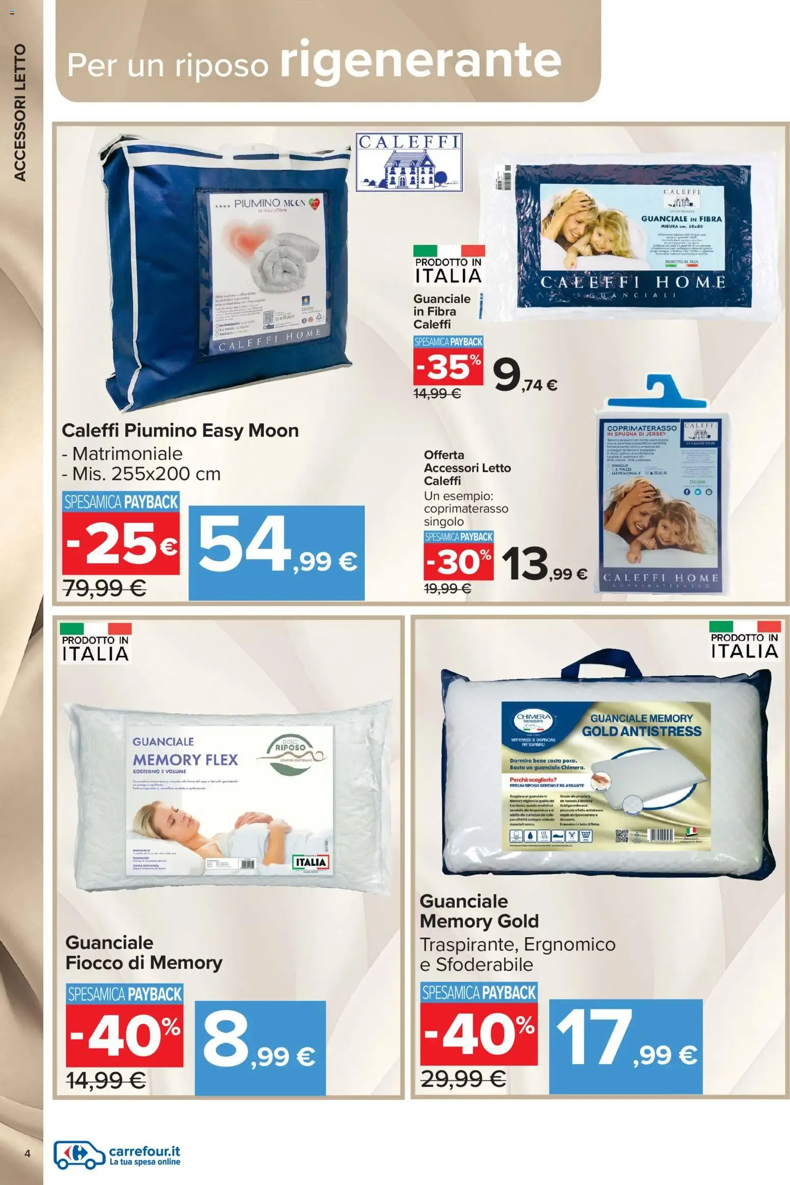 Nuovo Carrefour volantino Market Caldo Casa dal 07/10/2026 > offerte anteprima 🛍️ da 7 ottobre a 10 novembre di 2026 - Pagina del volantino 4