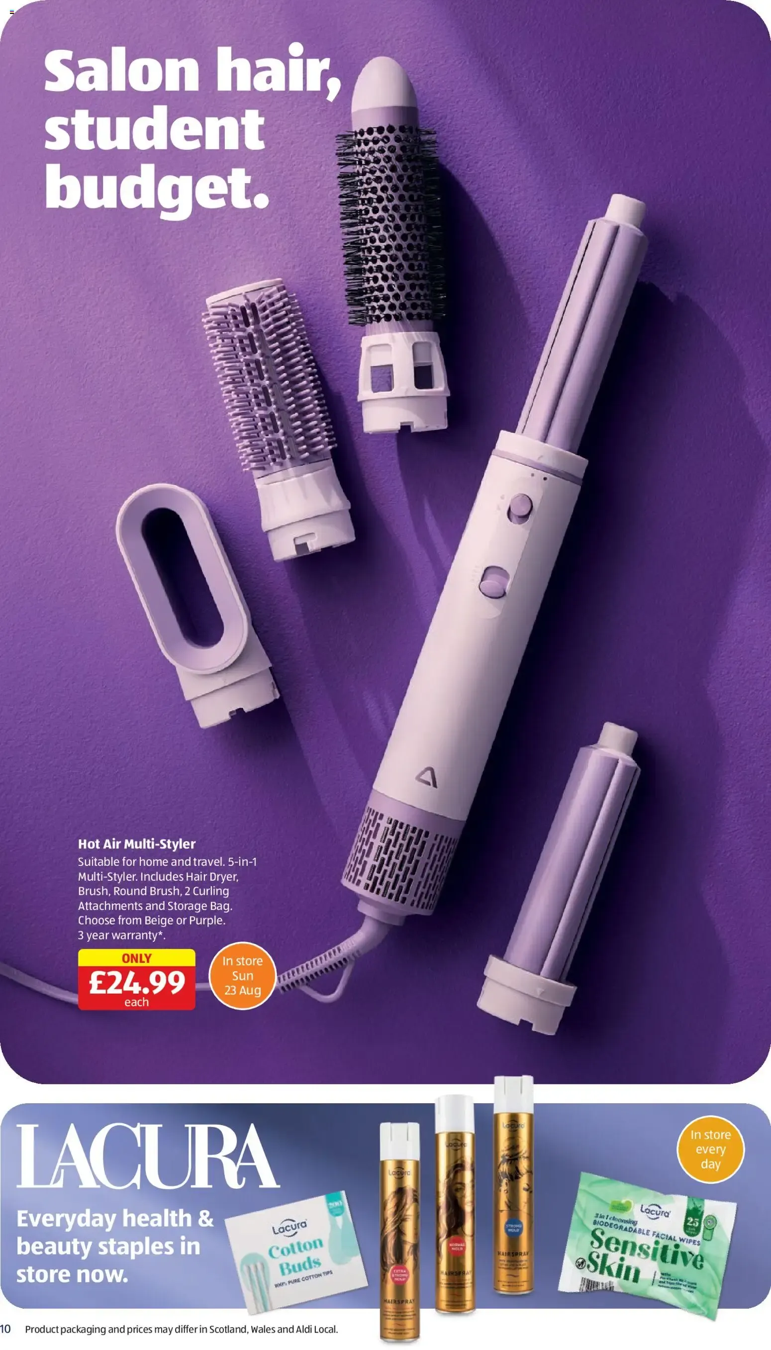 Aldi Specialbuys: The Student Event from 20 August to 27 August 2026 - Catalogue Page 10