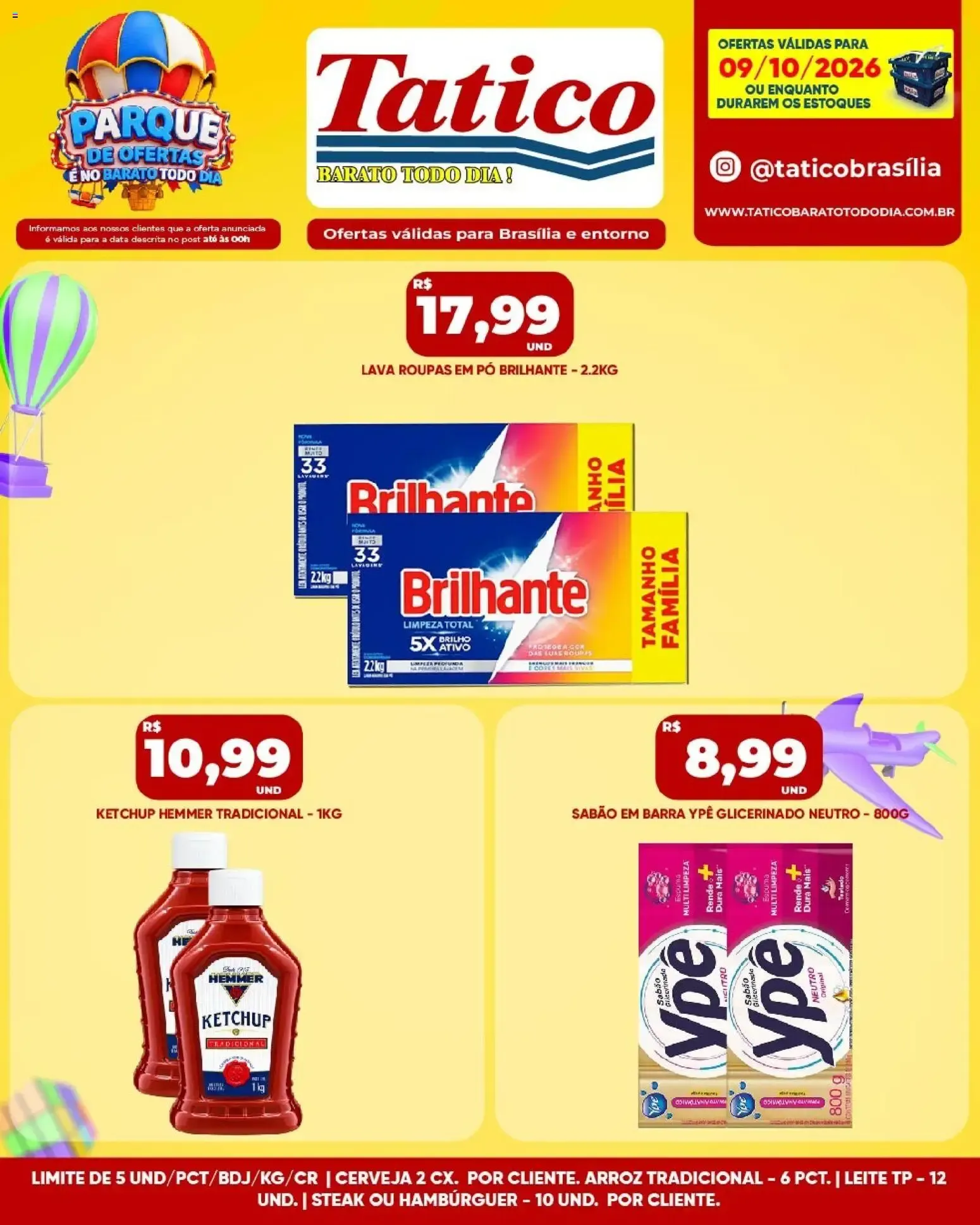 Encarte de Tatico ofertas do Dia de 09/10/2026 | Promoções Online 9 de outubro até 9 de outubro 2026 - Pagina 10