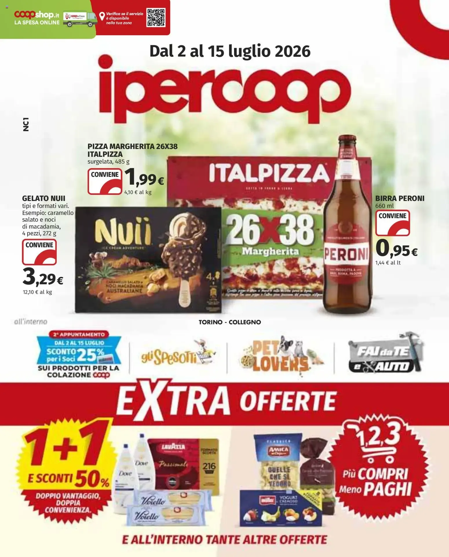 Anteprima volantino Ipercoop dal 02/07/2026 - nuovo offerte da 2 luglio a 15 luglio di 2026 - Pagina del volantino 1