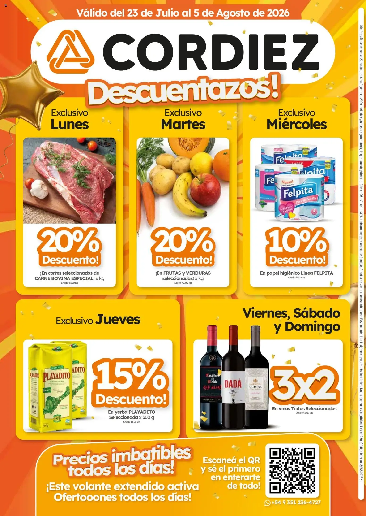 Ofertas de Cordiez ofertas || del 23/07/2026 - 05/08/2026 || Catálogo 23 de julio al 5 de agosto 2026 - Página 8 del catálogo