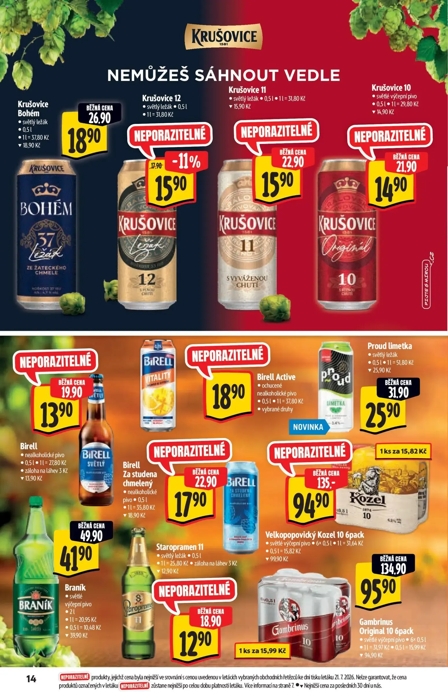 Albert katalog - Hypermarket od 29.07.2026 - Akční leták - 29. července 11. srpna 2026 - Page 14